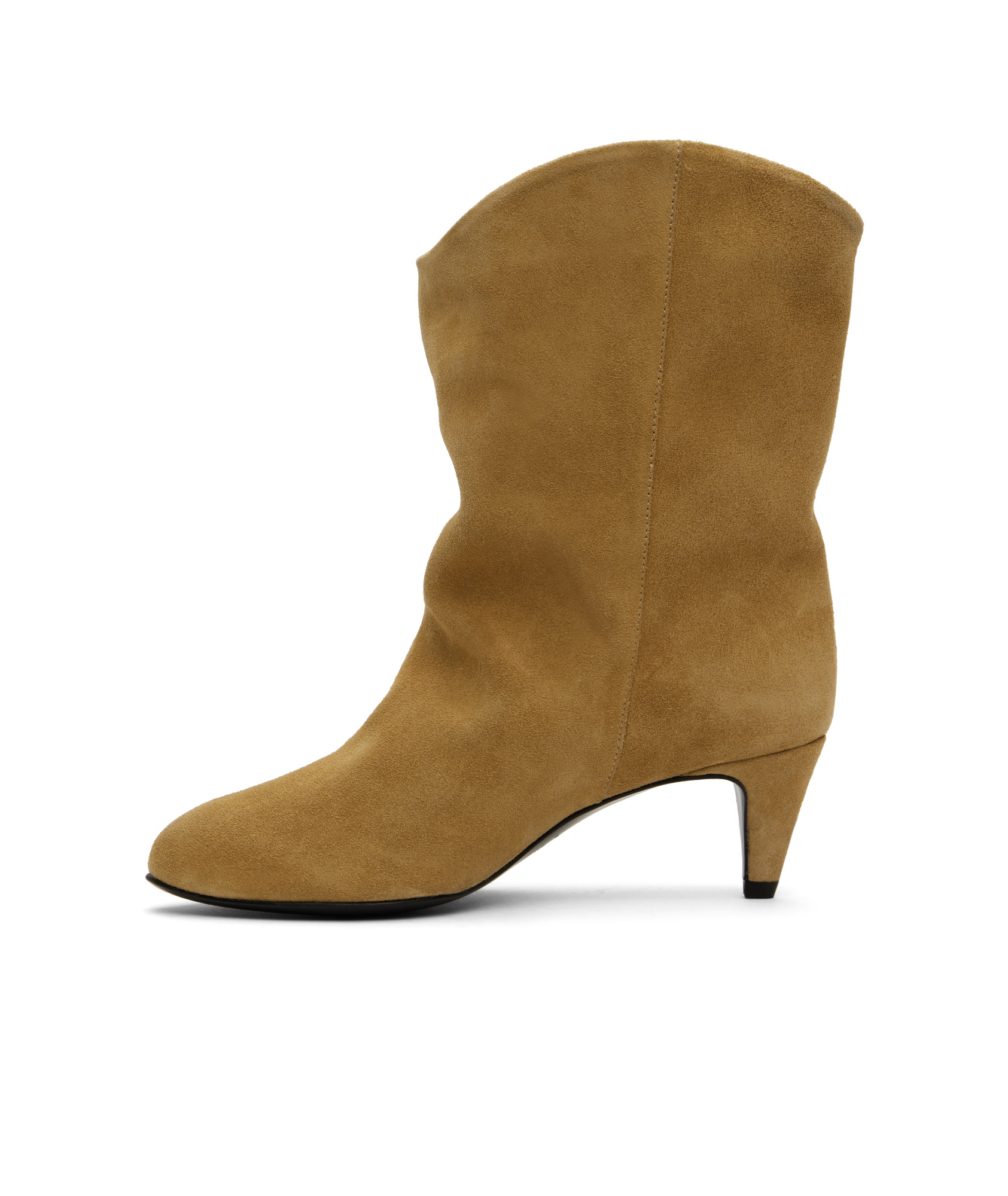 BY FAR ROUND-HEAD SHORT BOOTS