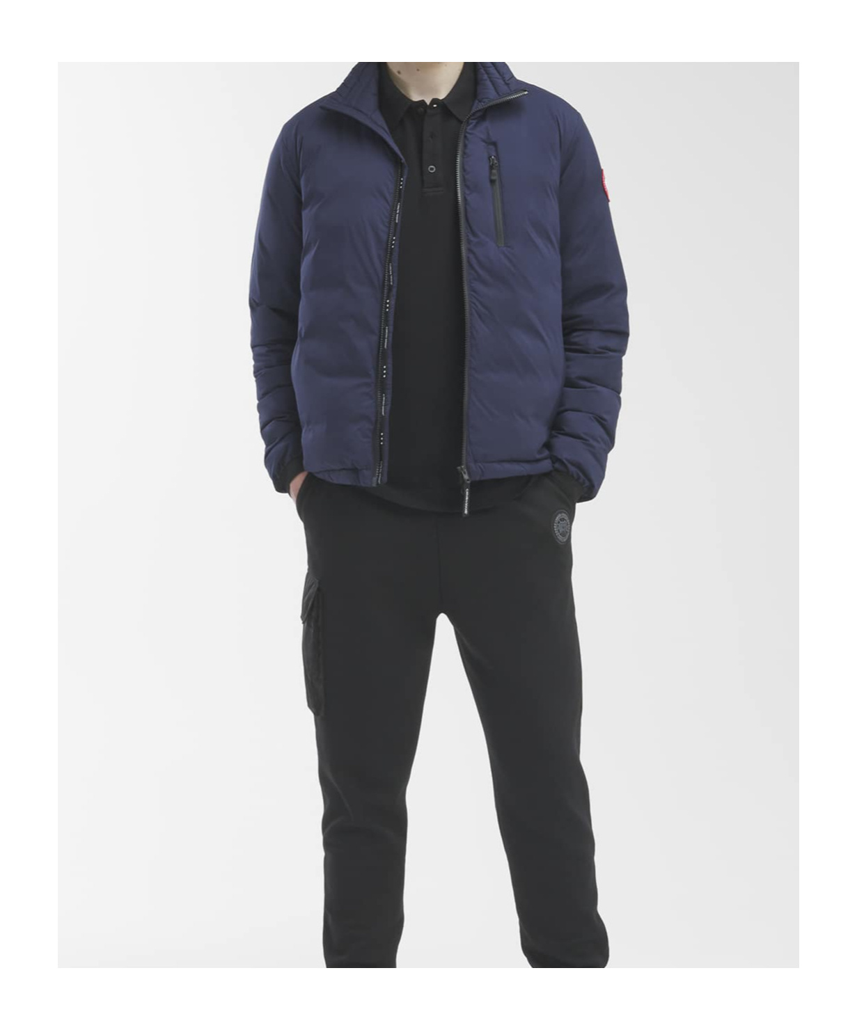 Canada Goose Lodge Quilted Ripstop Down Jacket In Blue