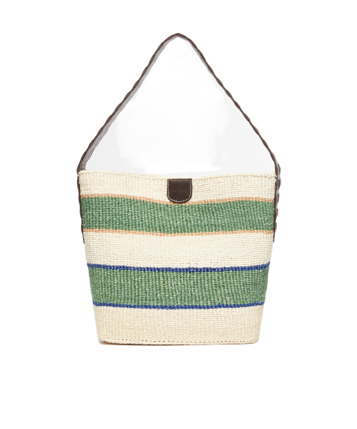 Weekend Max Mara Colorblock Shoulder Bag In White
