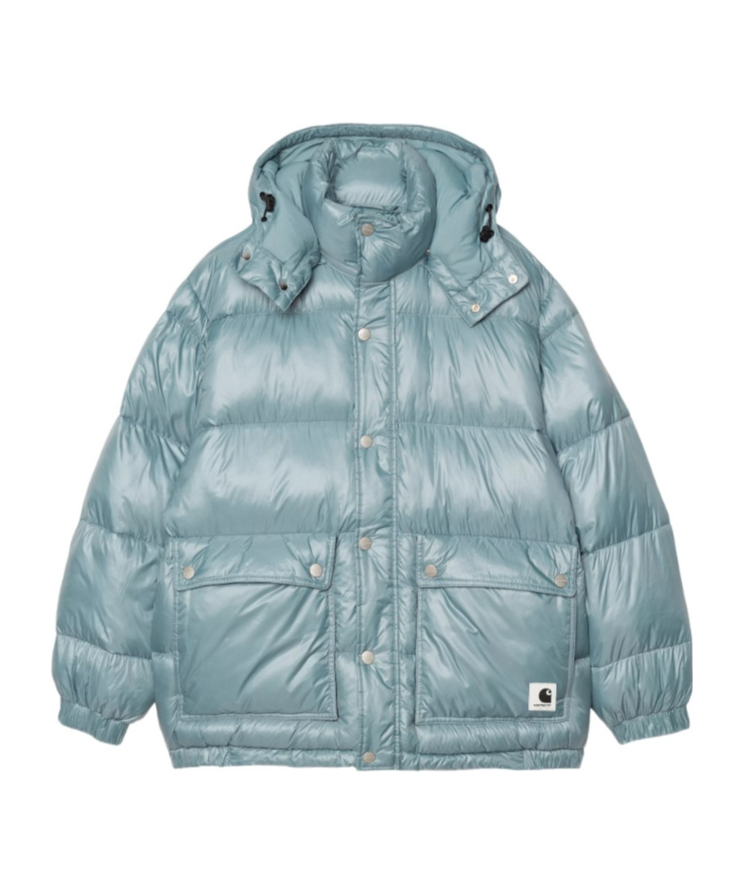 Carhartt Benson Puffer Jackets Light Blue In Blue