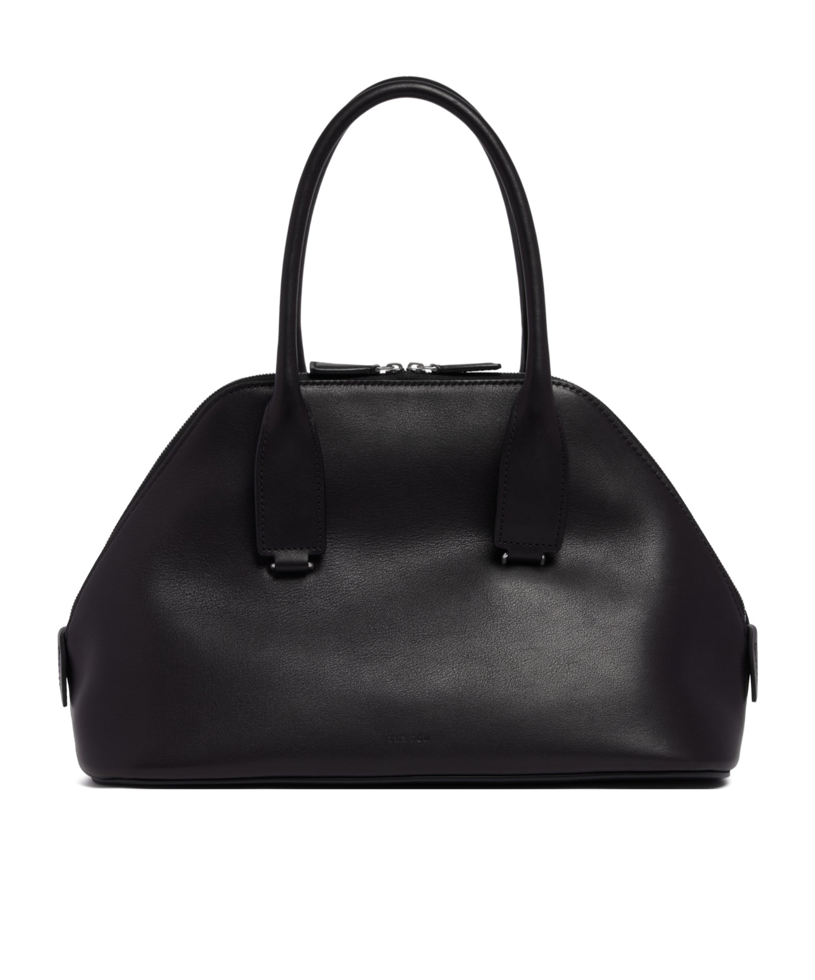 The Row Medium Devon Shoulder Bag In Black