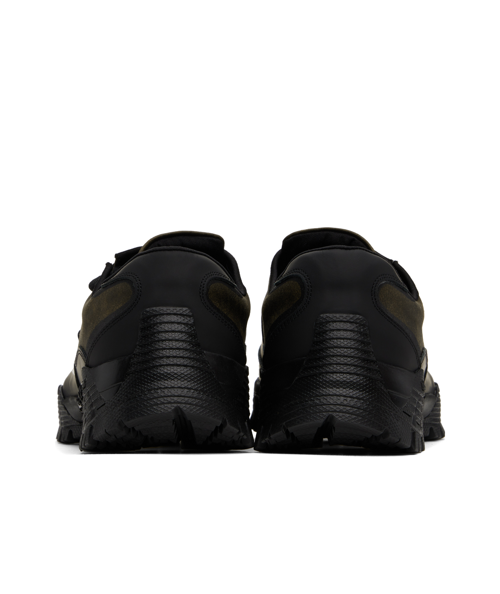 Andersson Bell Trainer Diagonale Sneakers In Black/brown