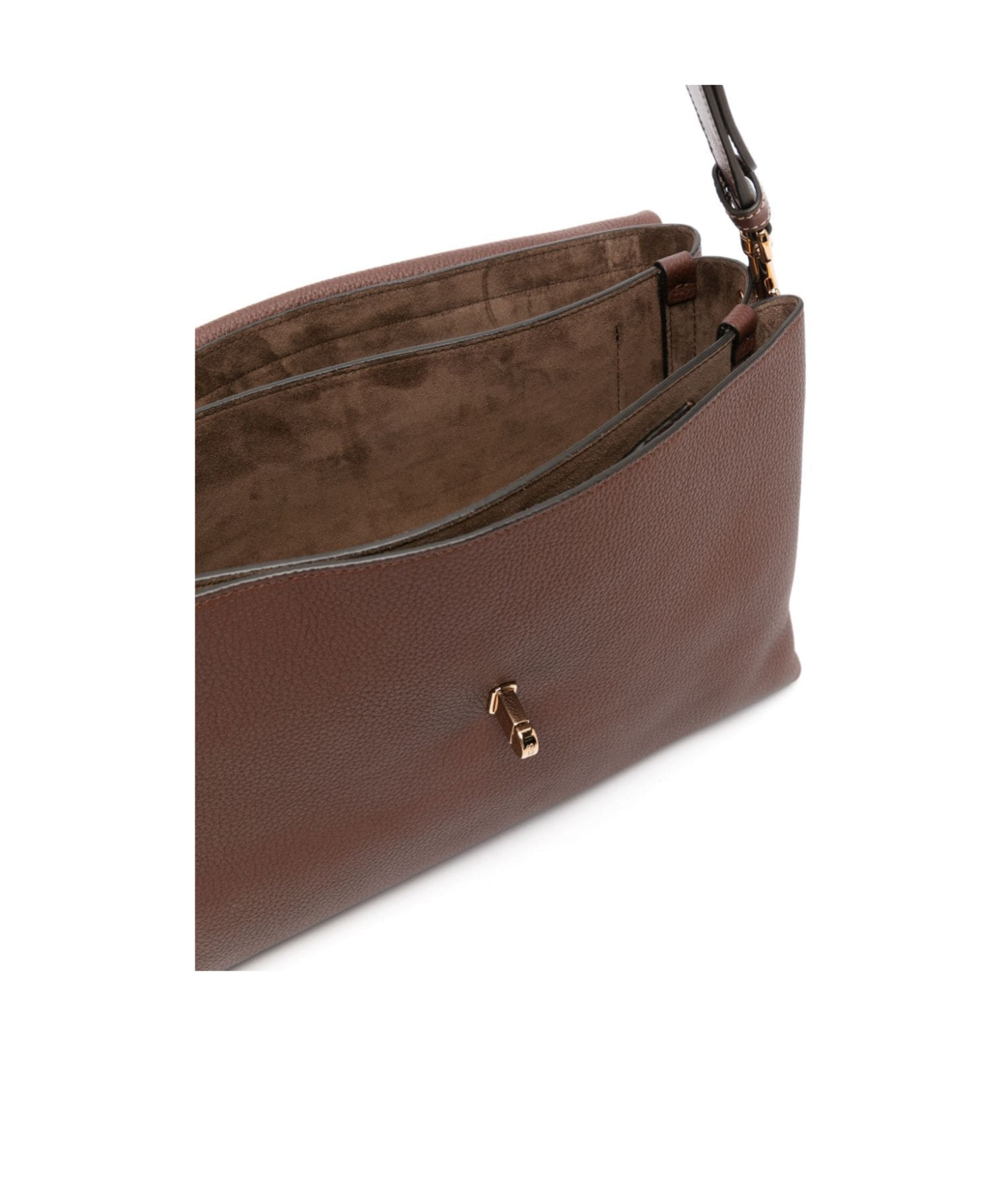 Tod's Mini T Timeless Tote Bag In Brown