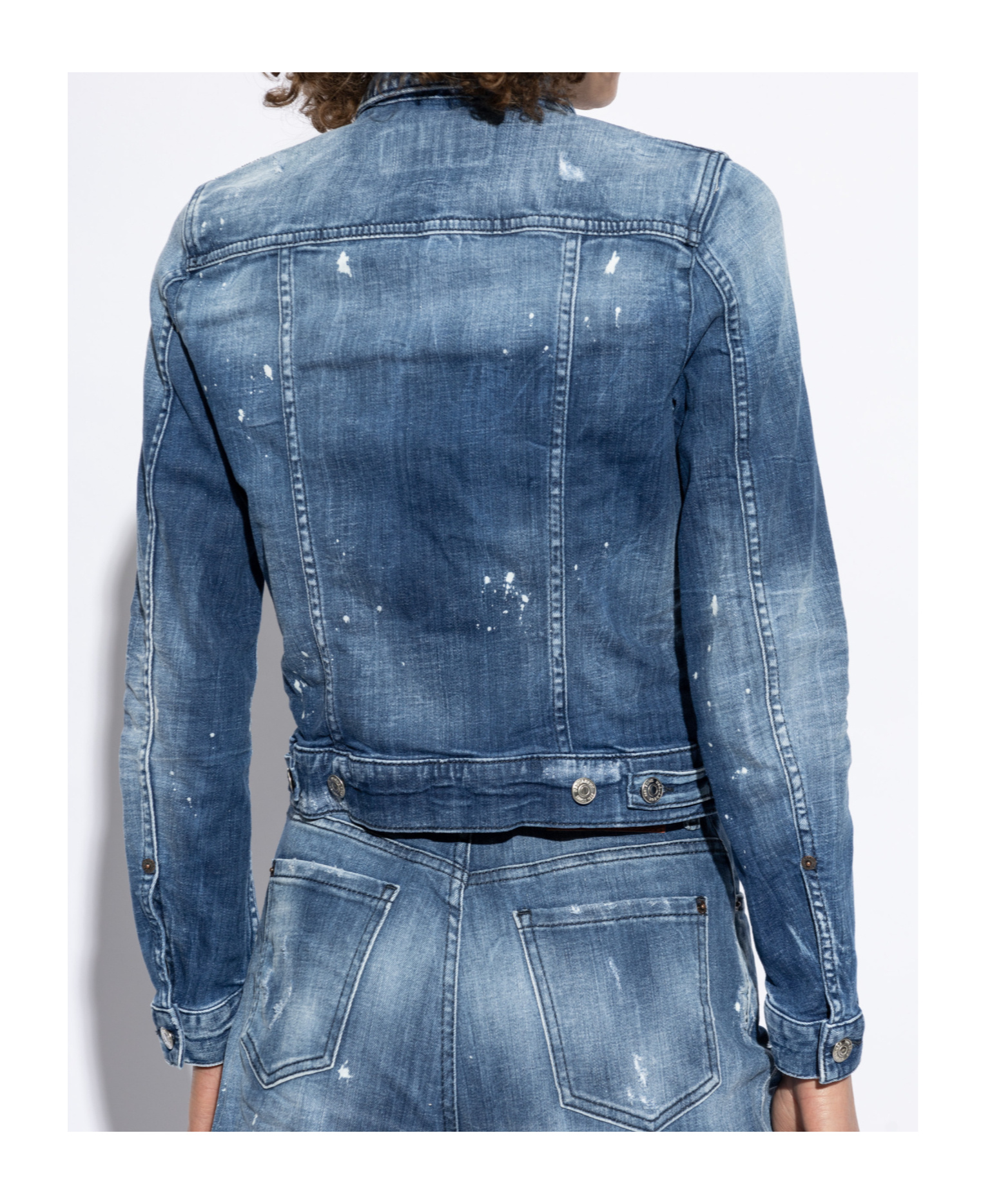 Dsquared2 Classic Denim Jacket In Blue