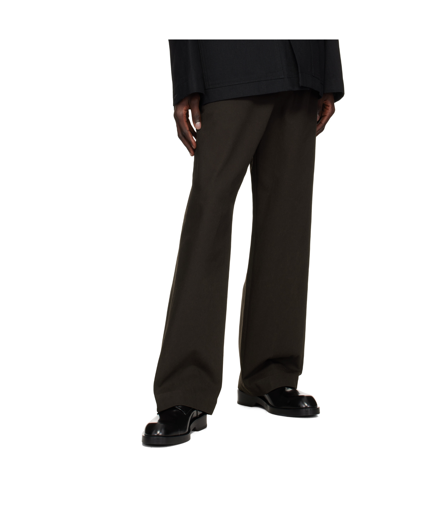 Jil Sander Straight-leg Trousers In Black