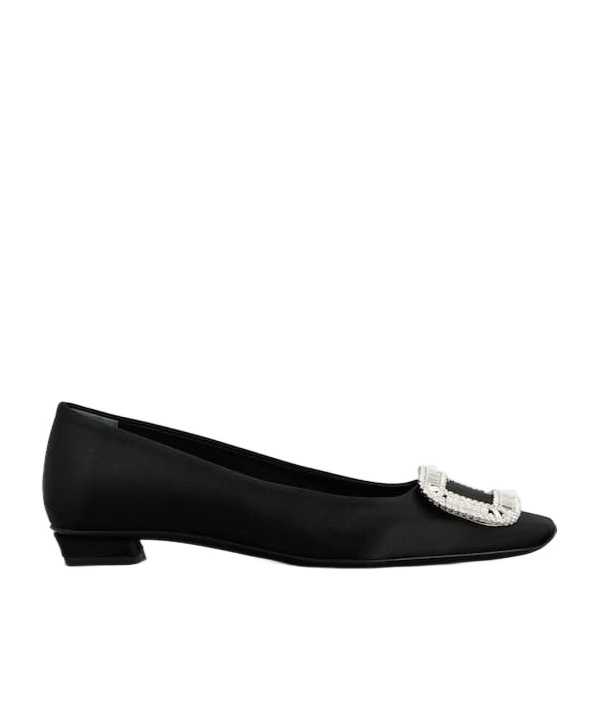 Roger Vivier Ballet Flats In Black