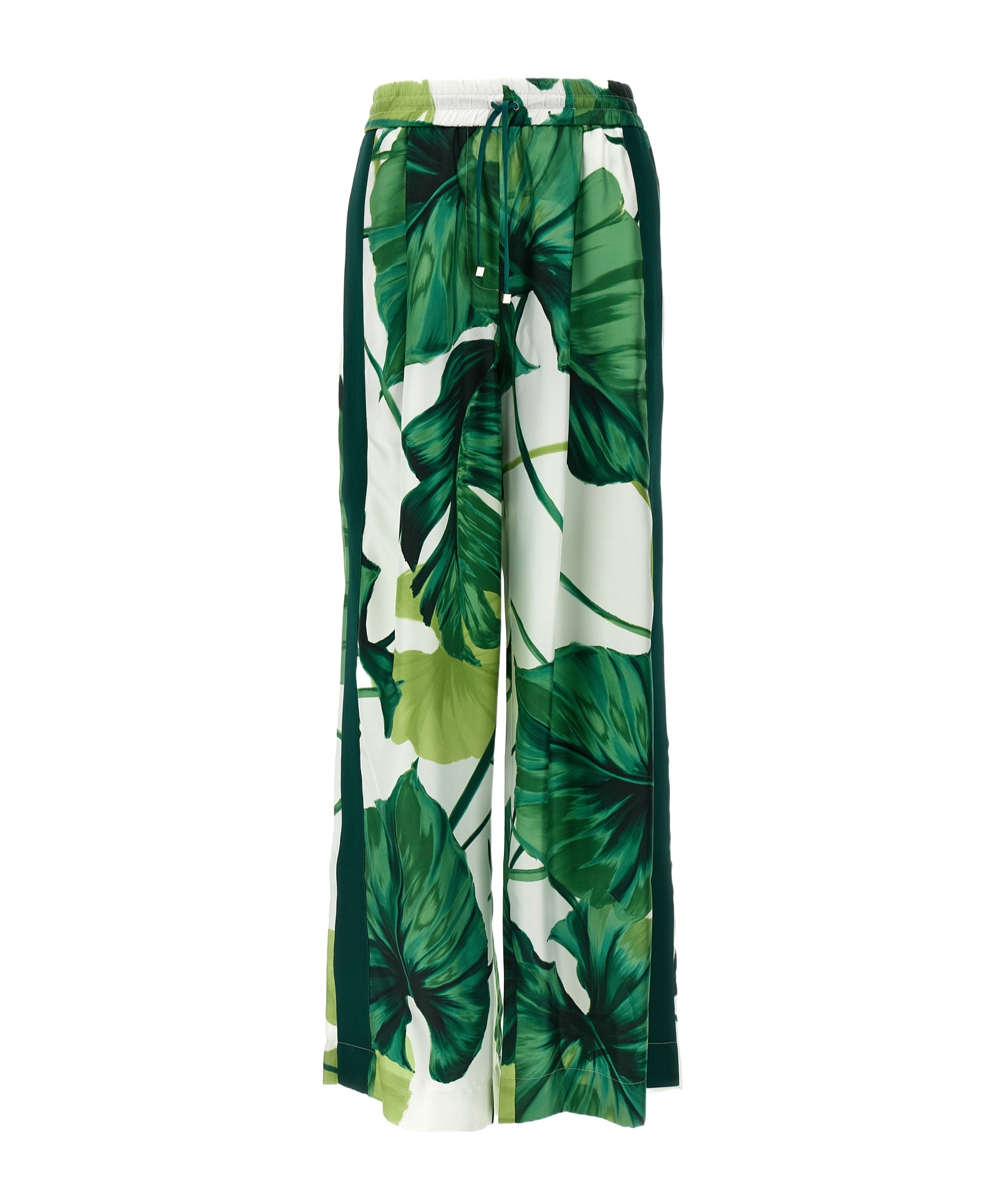 F.r.s For Restless Sleepers Printed Casual Pants In Green
