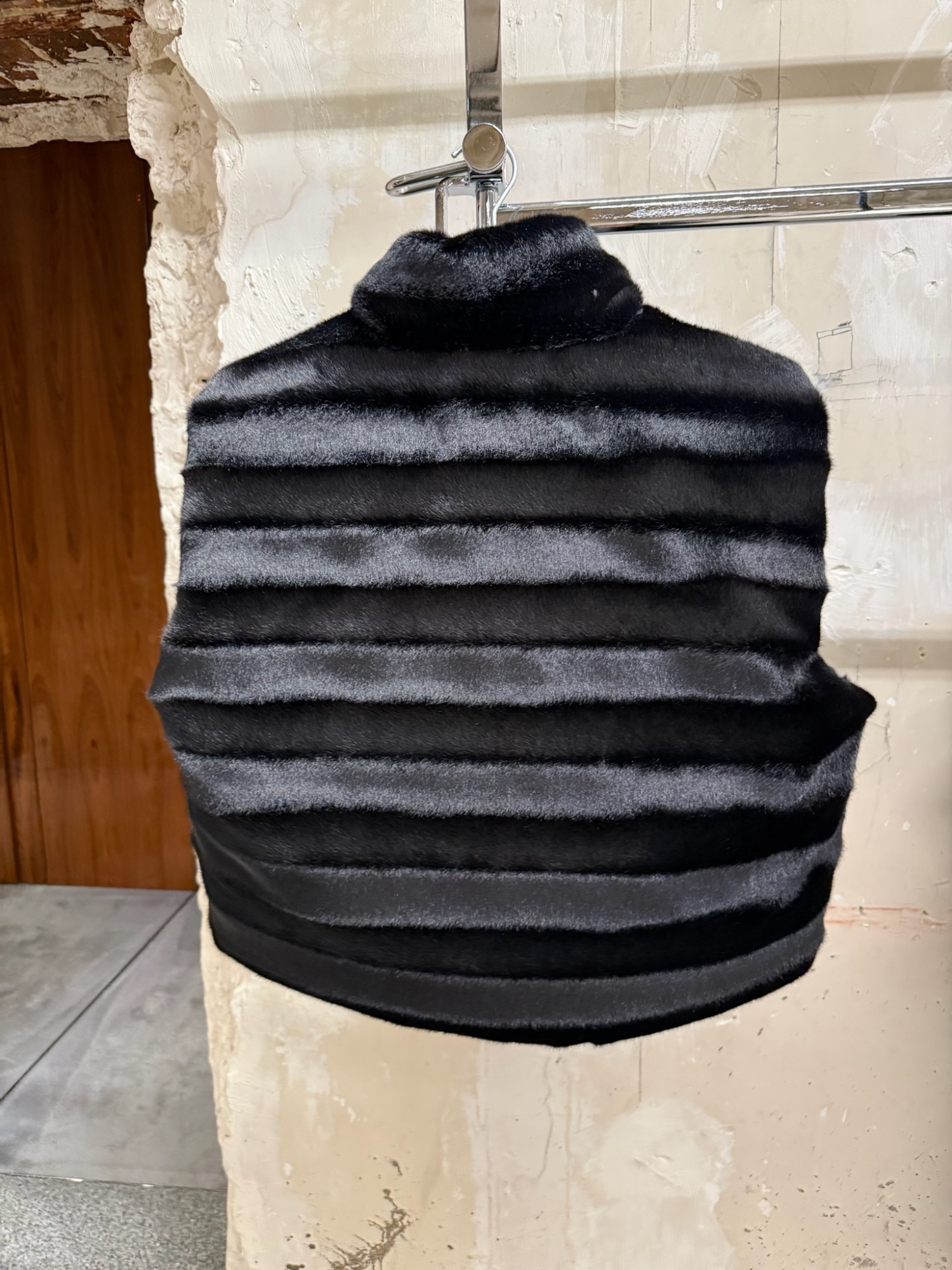 Balenciaga Reversible Ski Vest In Black