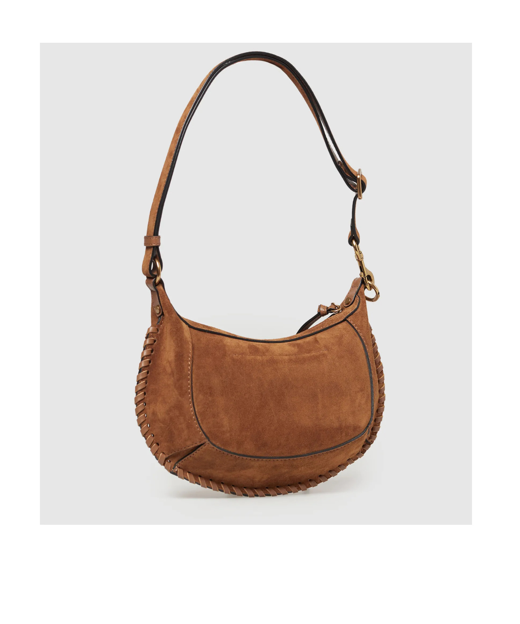 Isabel Marant Zip-open Shoulder Bag In Brown