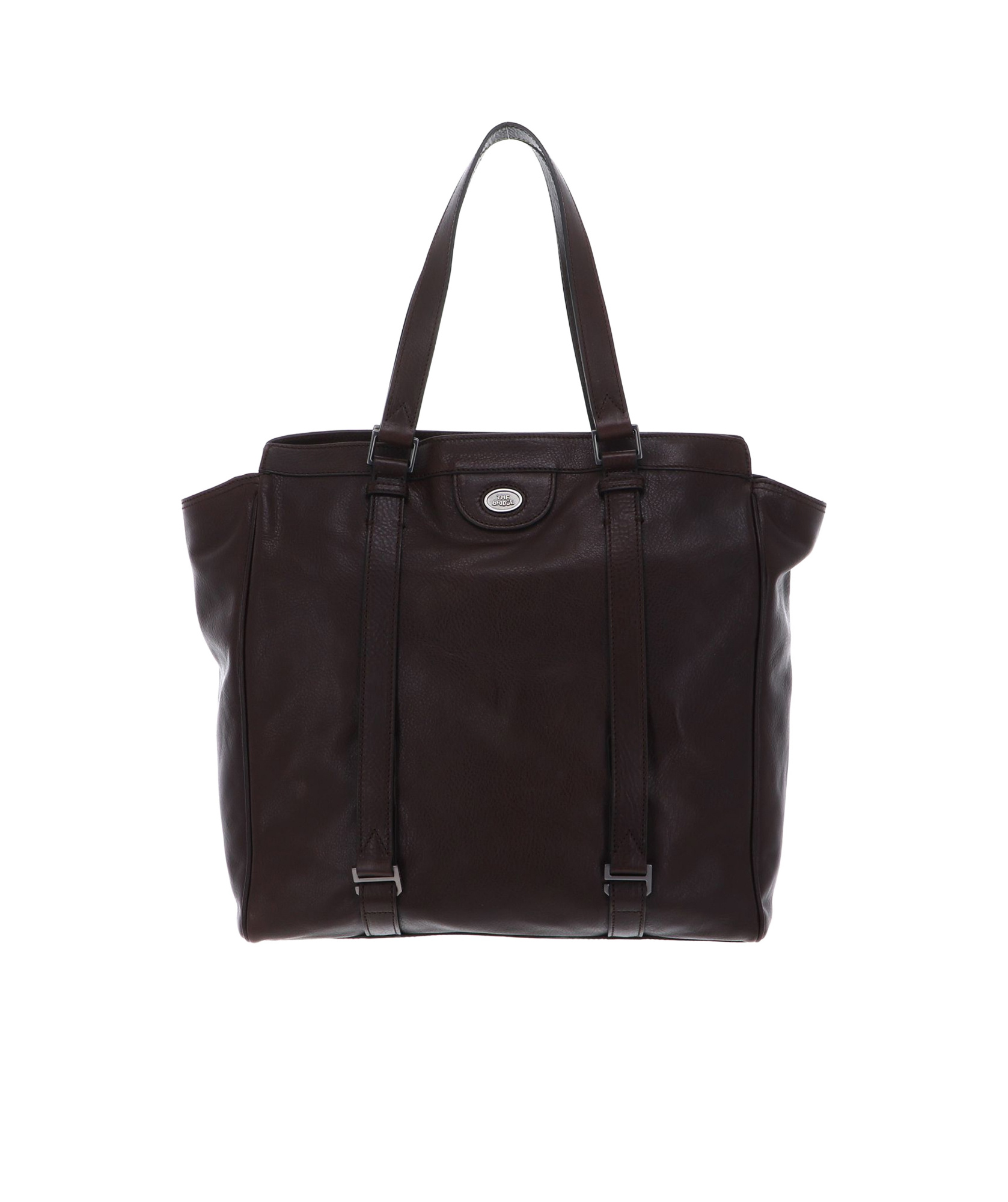 The Bridge Zippered Handbag In Black