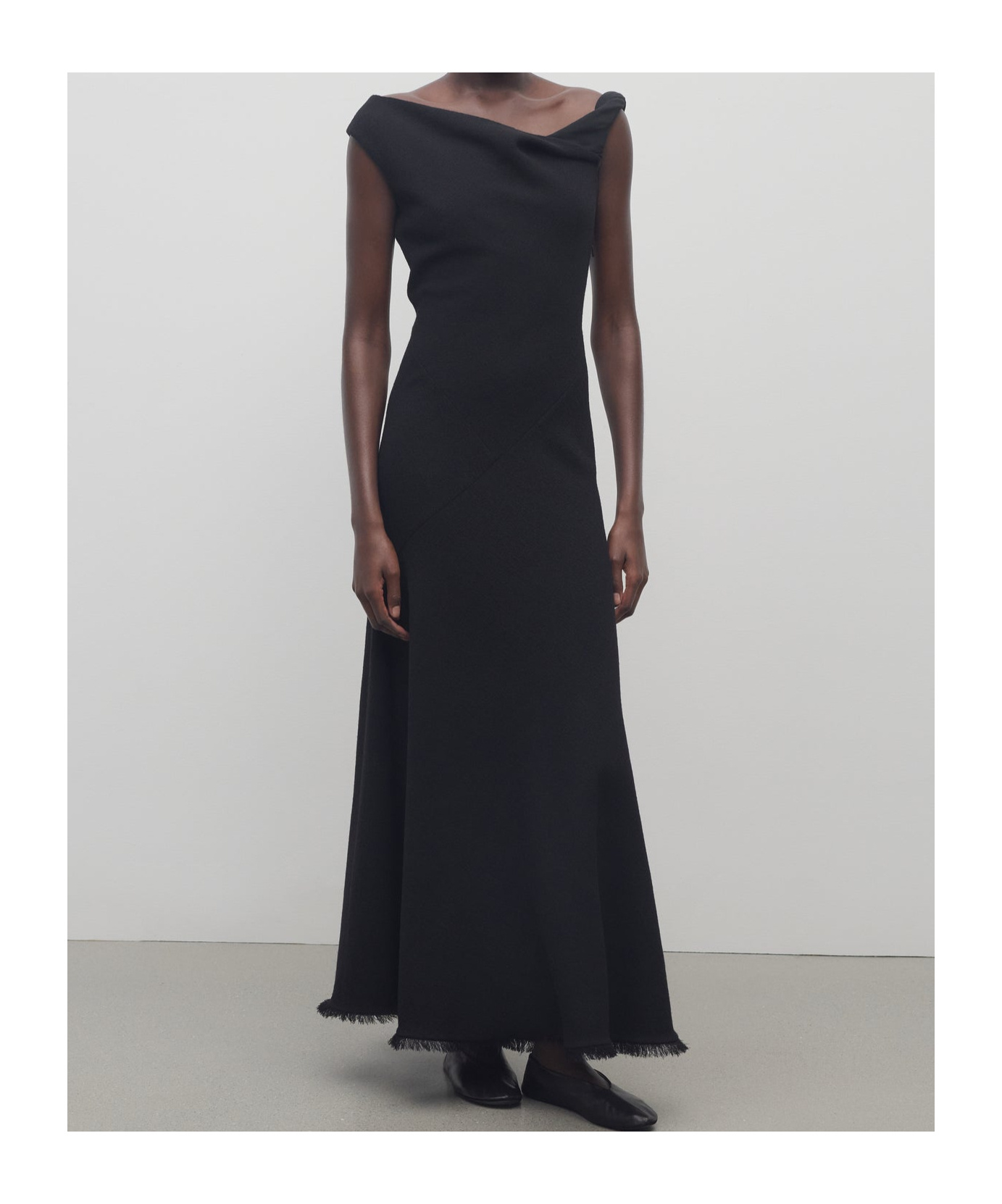 The Row Violetta Dress In Wool