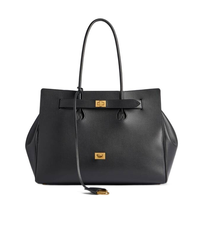 Balenciaga Black Bel Air Small Carry All Bag In Black