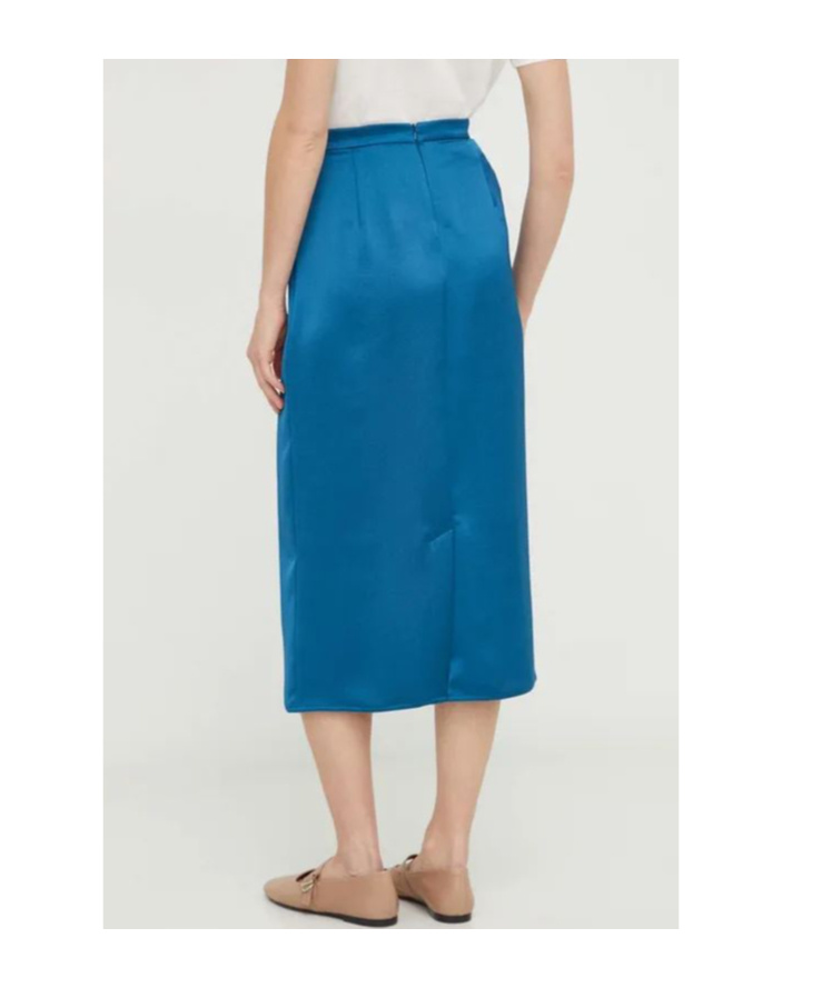 Weekend Max Mara Trumpet Skirt In Blue