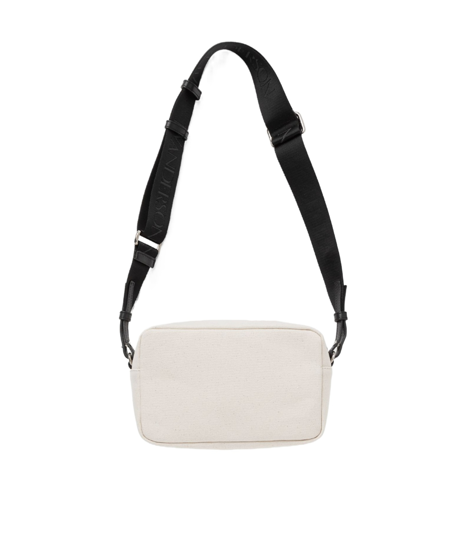 Jw Anderson Canvas Shoulder Bag In White