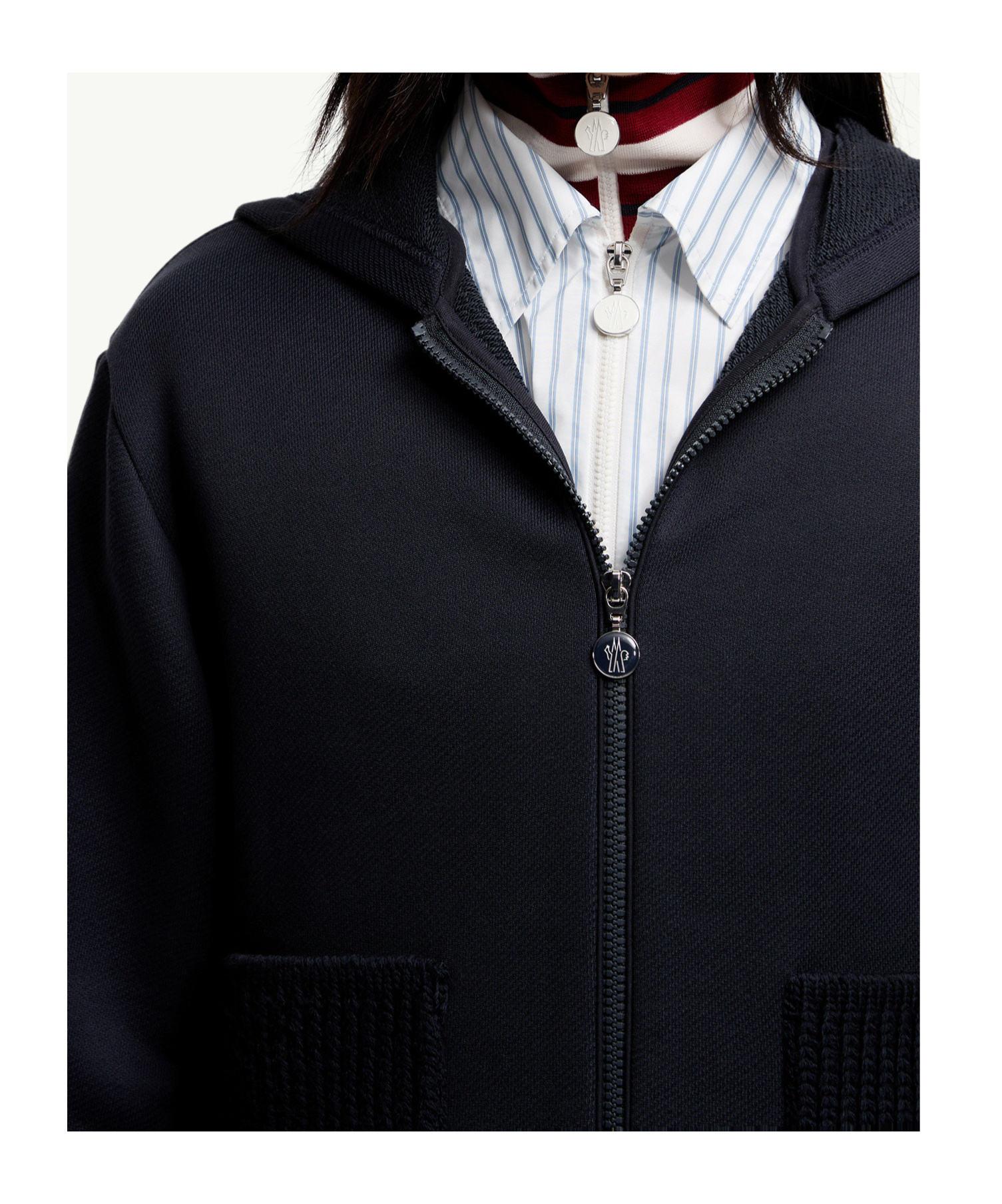 Moncler Knitted Pockets Hoodie