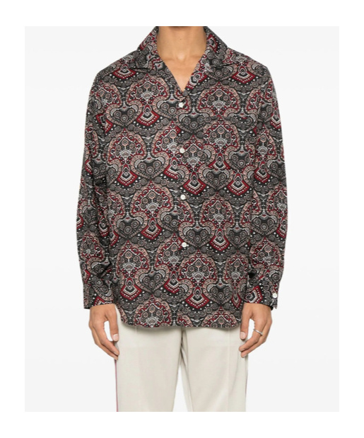 Shop Needles Printed Shirt In Black