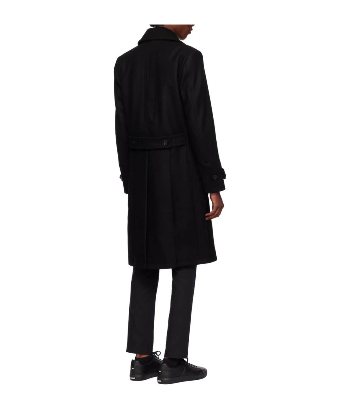 Belstaff Milford Long-sleeved Coat In Black