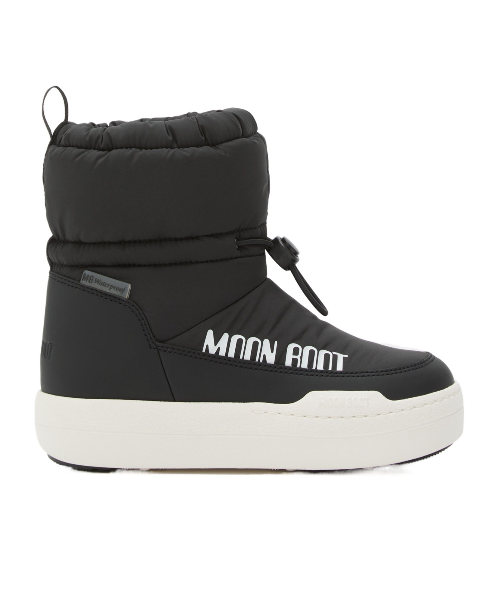 Moon Boot Park Strap Quilted Snow Boots In Black