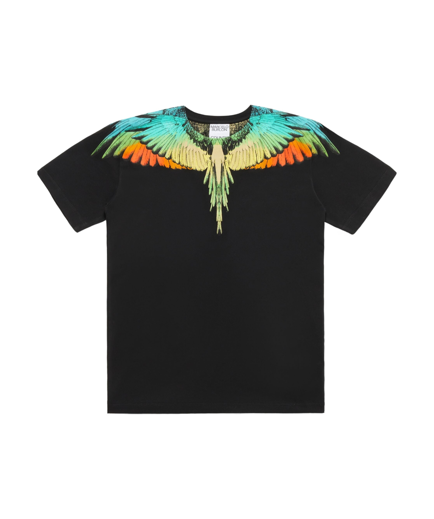 Marcelo Burlon County Of Milan Icon Wings T-shirt In Black