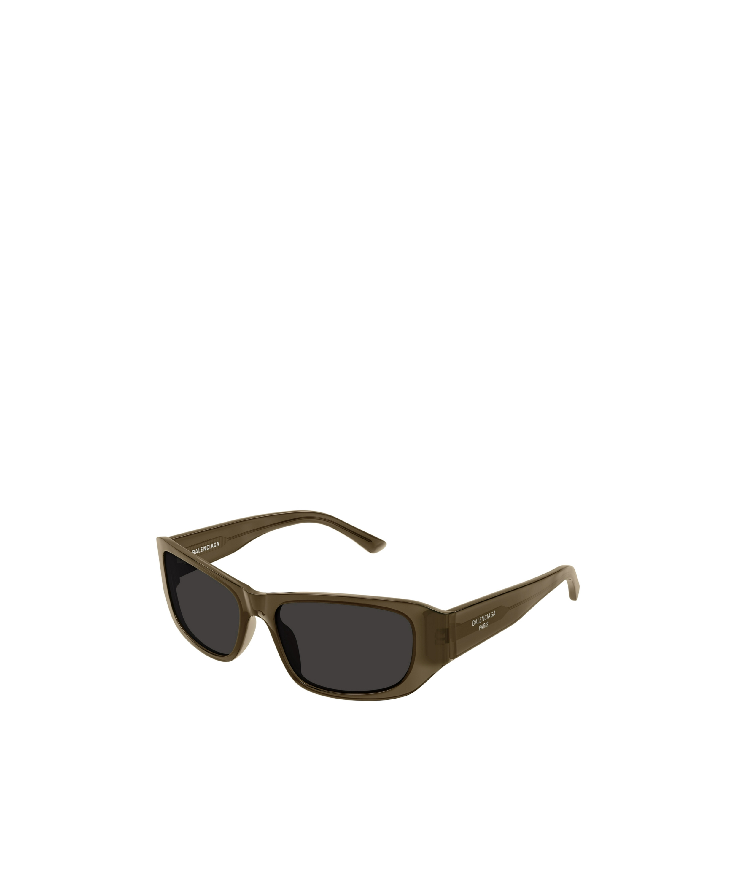 Balenciaga Rectangular Sunglasses In Black