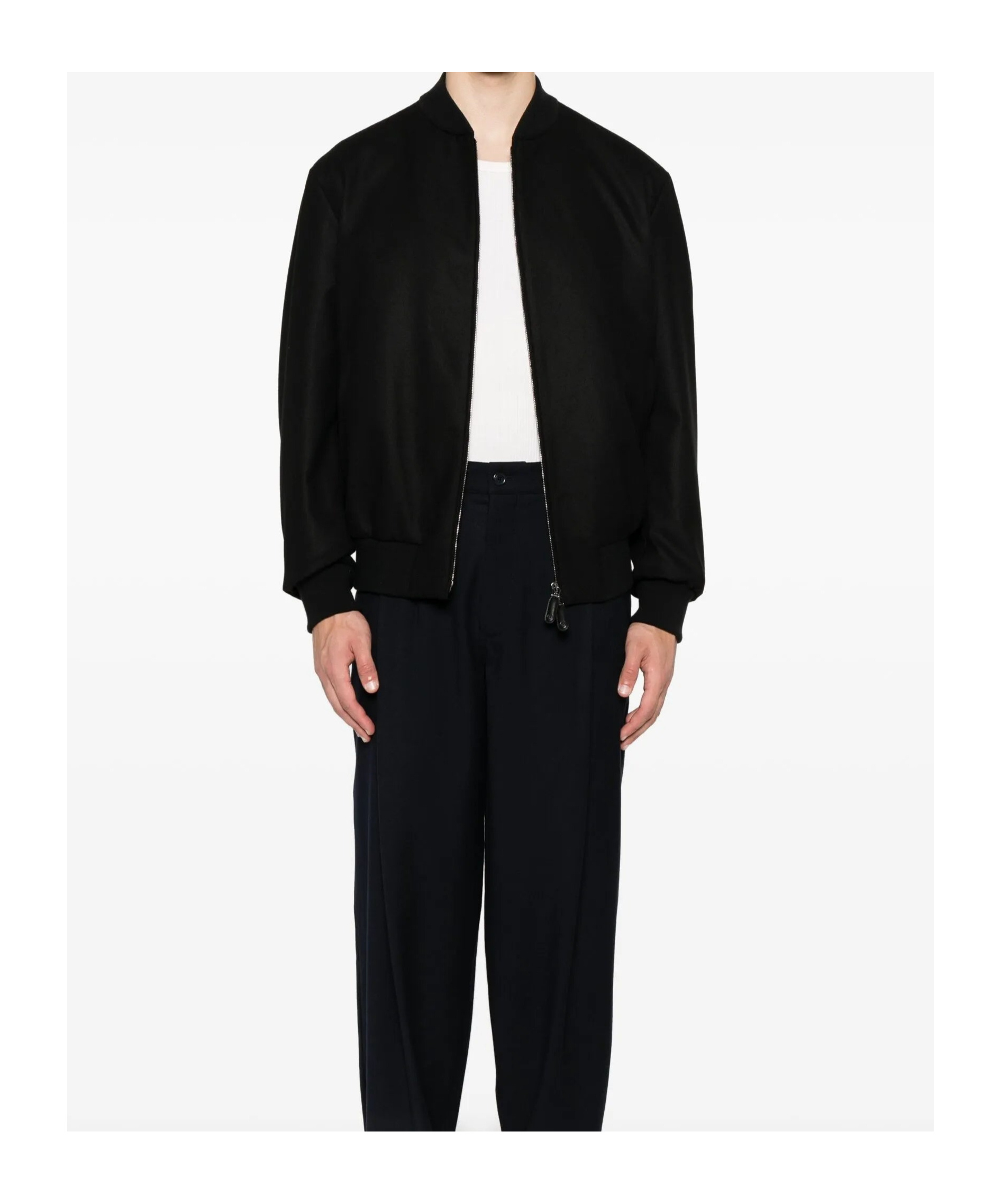 Giorgio Armani Black Jackets In Black