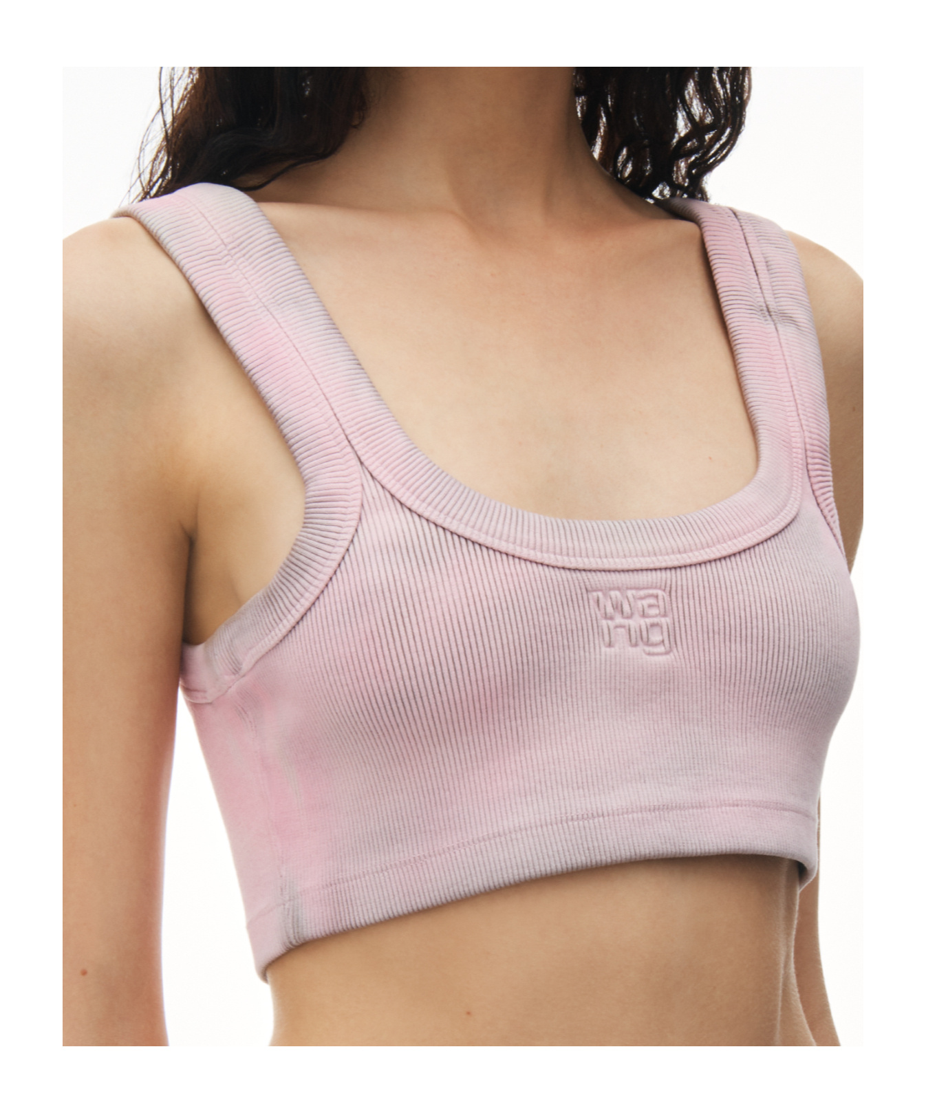 ALEXANDER WANG LOGO BRA TOP 