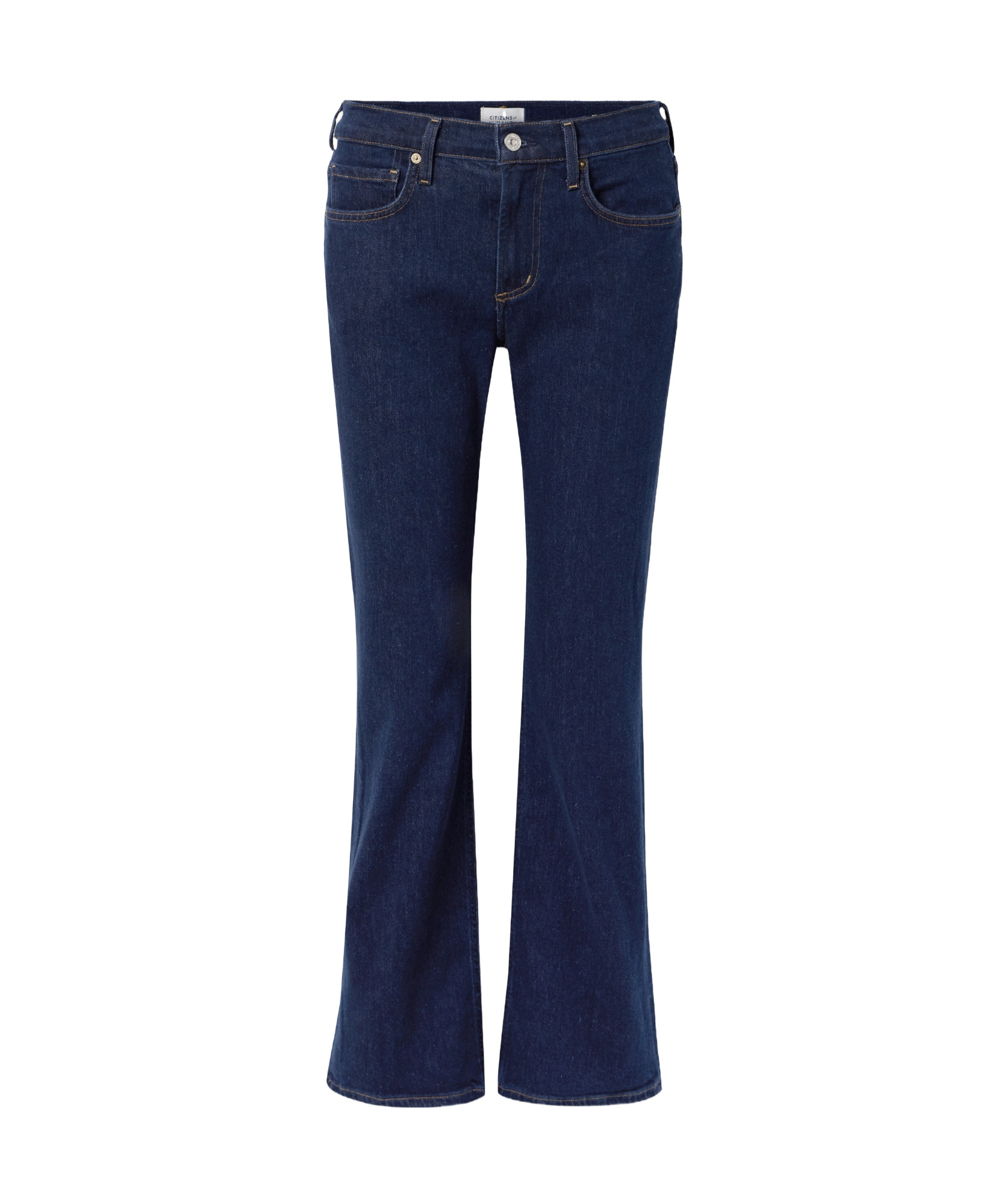 Citizen Of Humanity Genova Low-rise Bootcut Jeans In Blue