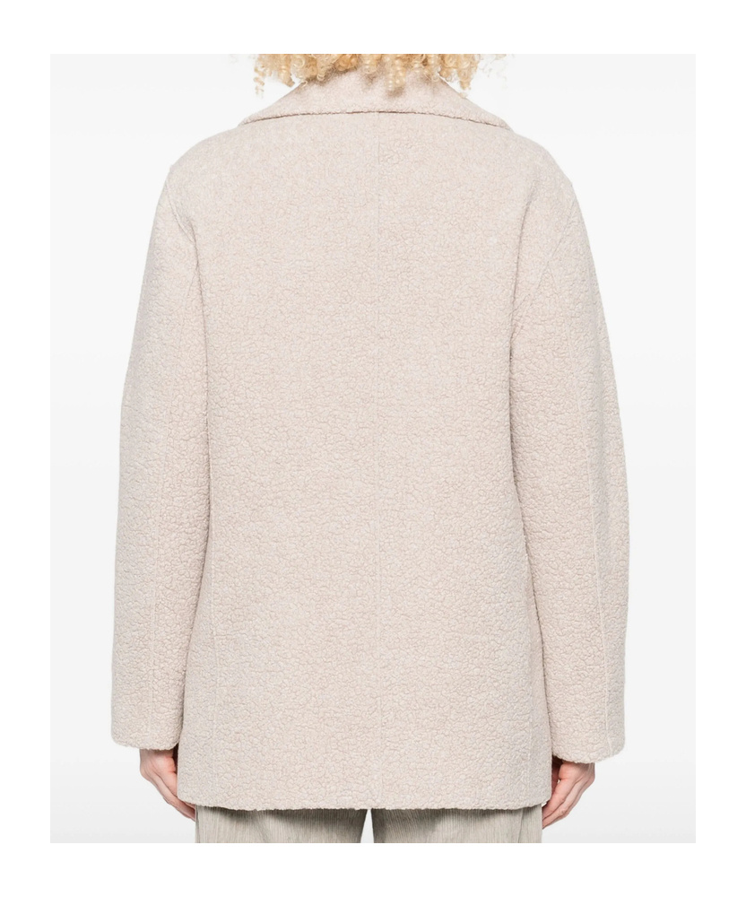 Harris Wharf London Double-breasted Jacket In Neutral