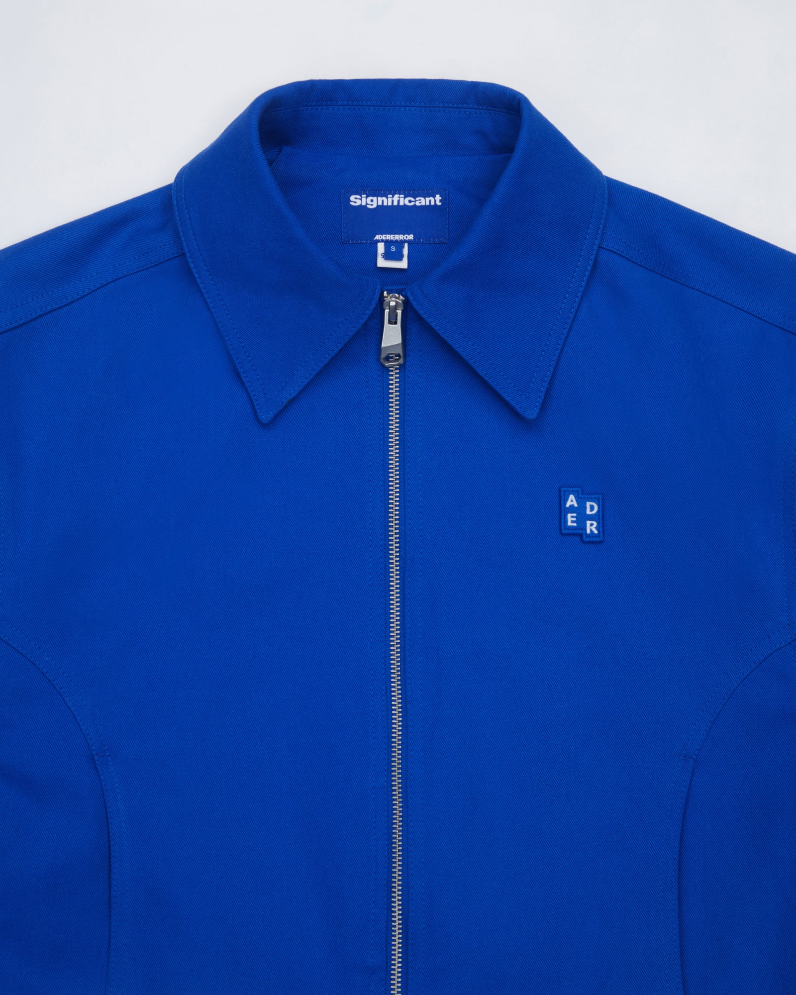 Ader Error Significant Series Lapel Casual Speeds Up In Blue