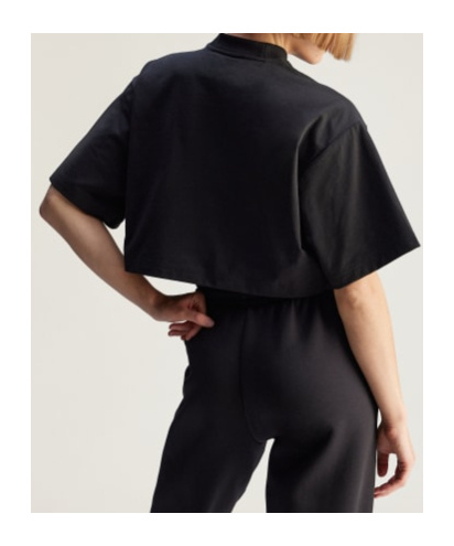 Adidas By Stella Mccartney Short-sleeved T-shirt In Black