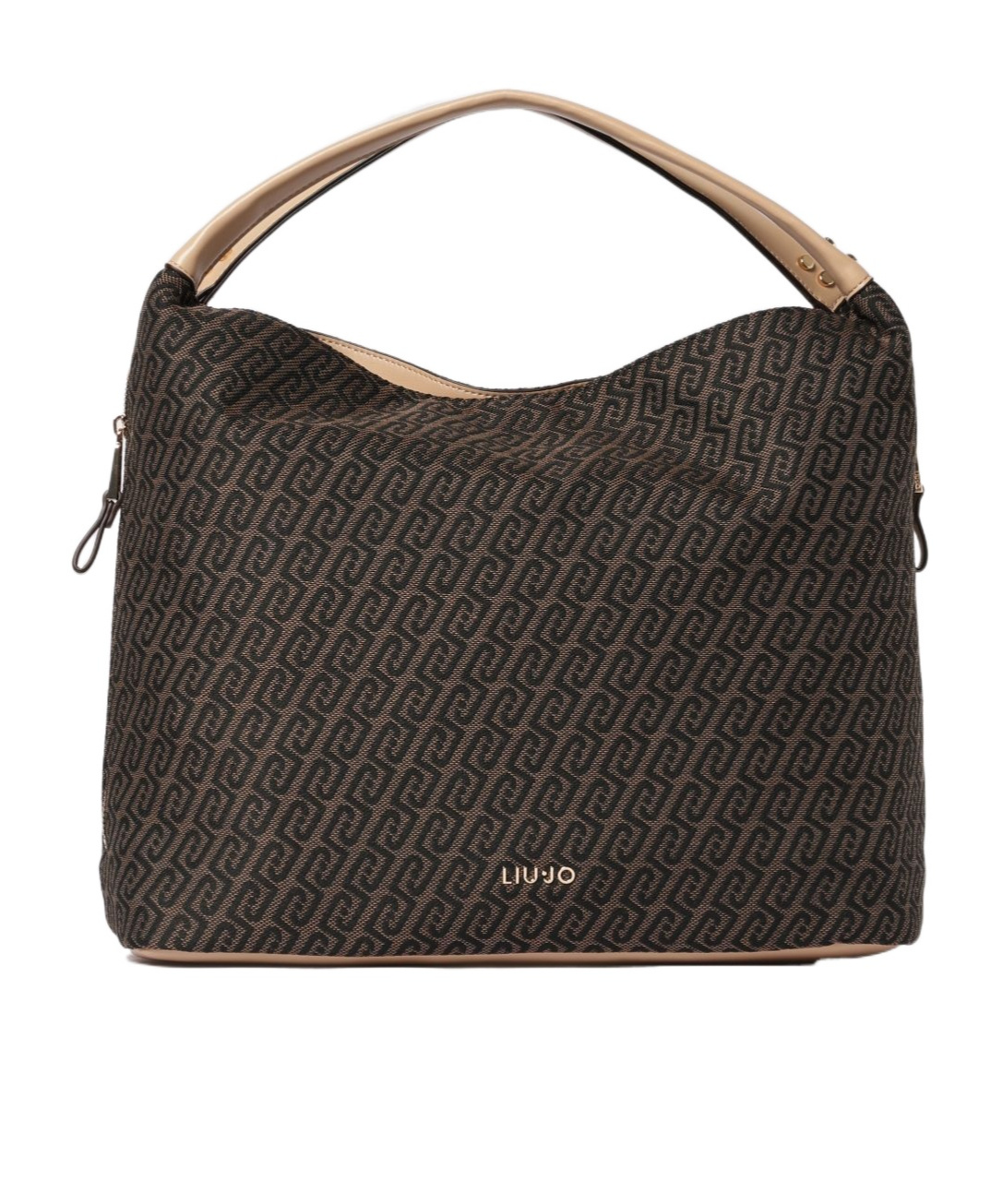 Liu •jo Patterned Tote Bag In Brown
