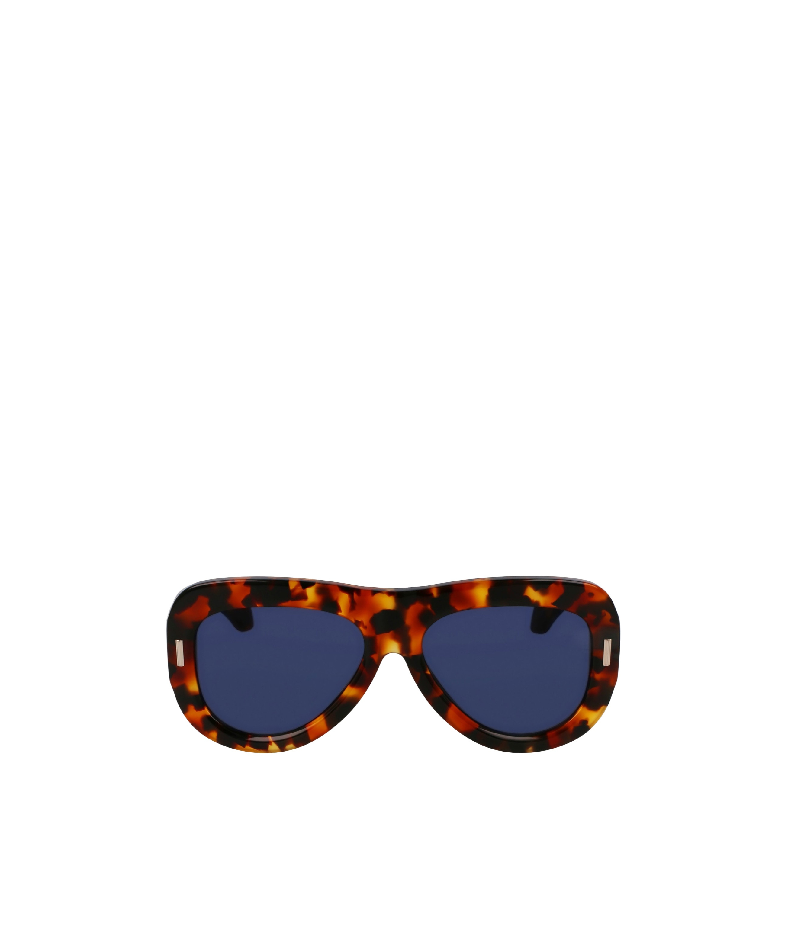 Ferragamo Rivets 57mm Aviator Sunglasses In Brown
