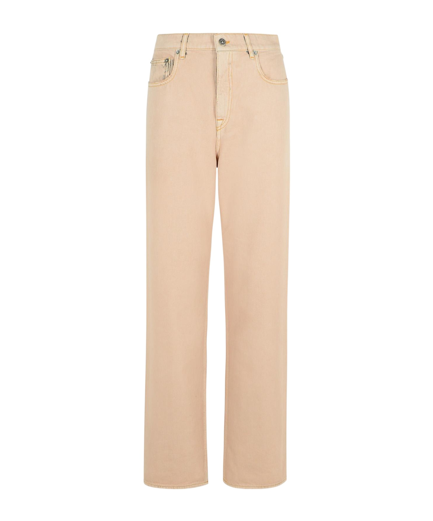Shop Golden Goose Women's Pink Jeans In Nude