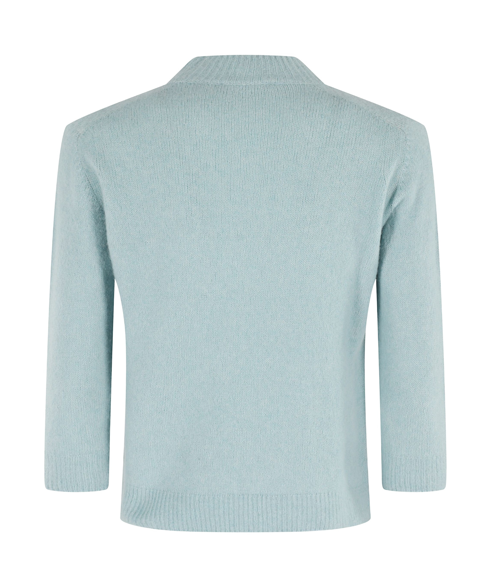 Roberto Collina Three-quarter Sleeve Sweater In Blue
