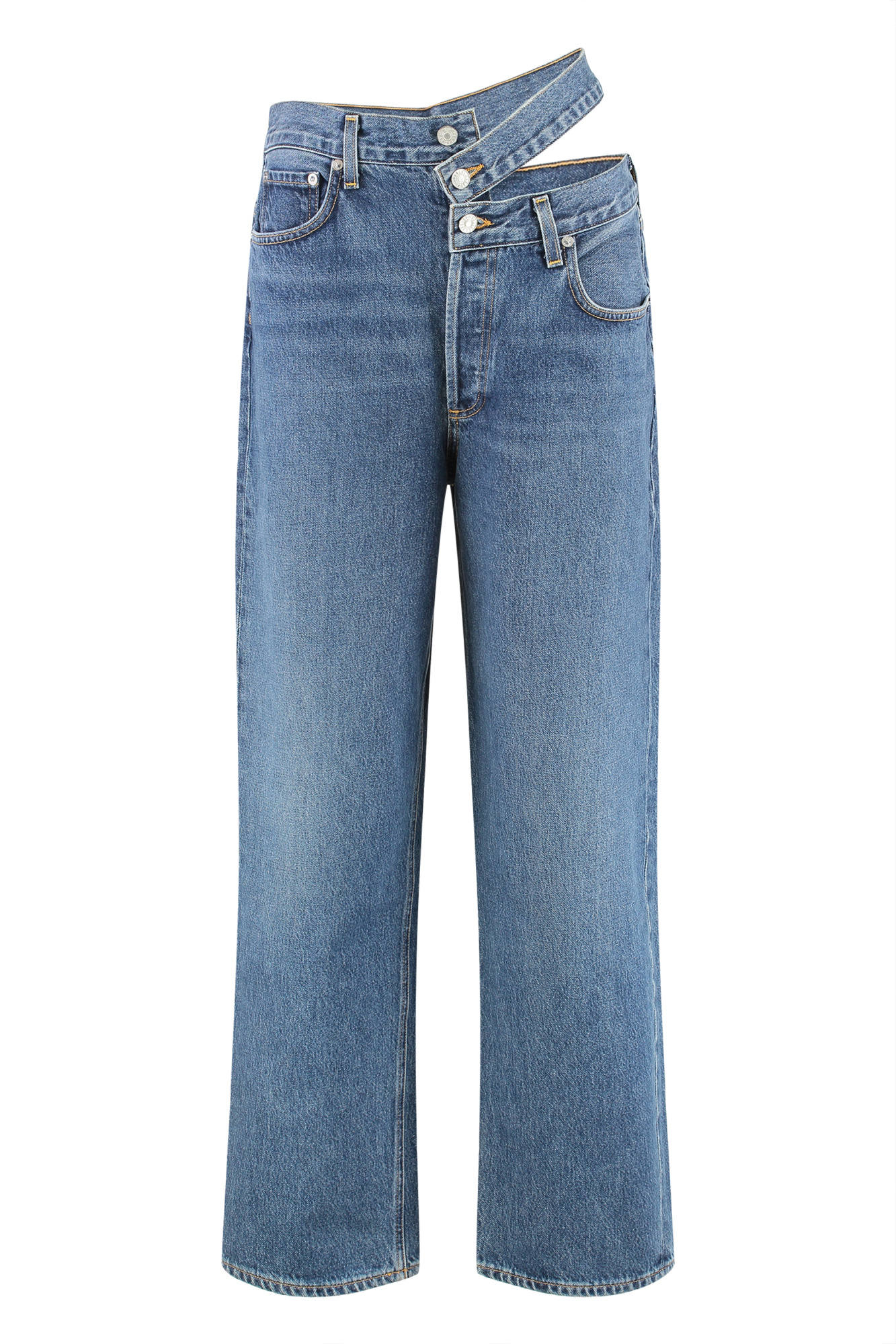 Agolde Five-pocket Straight Jeans