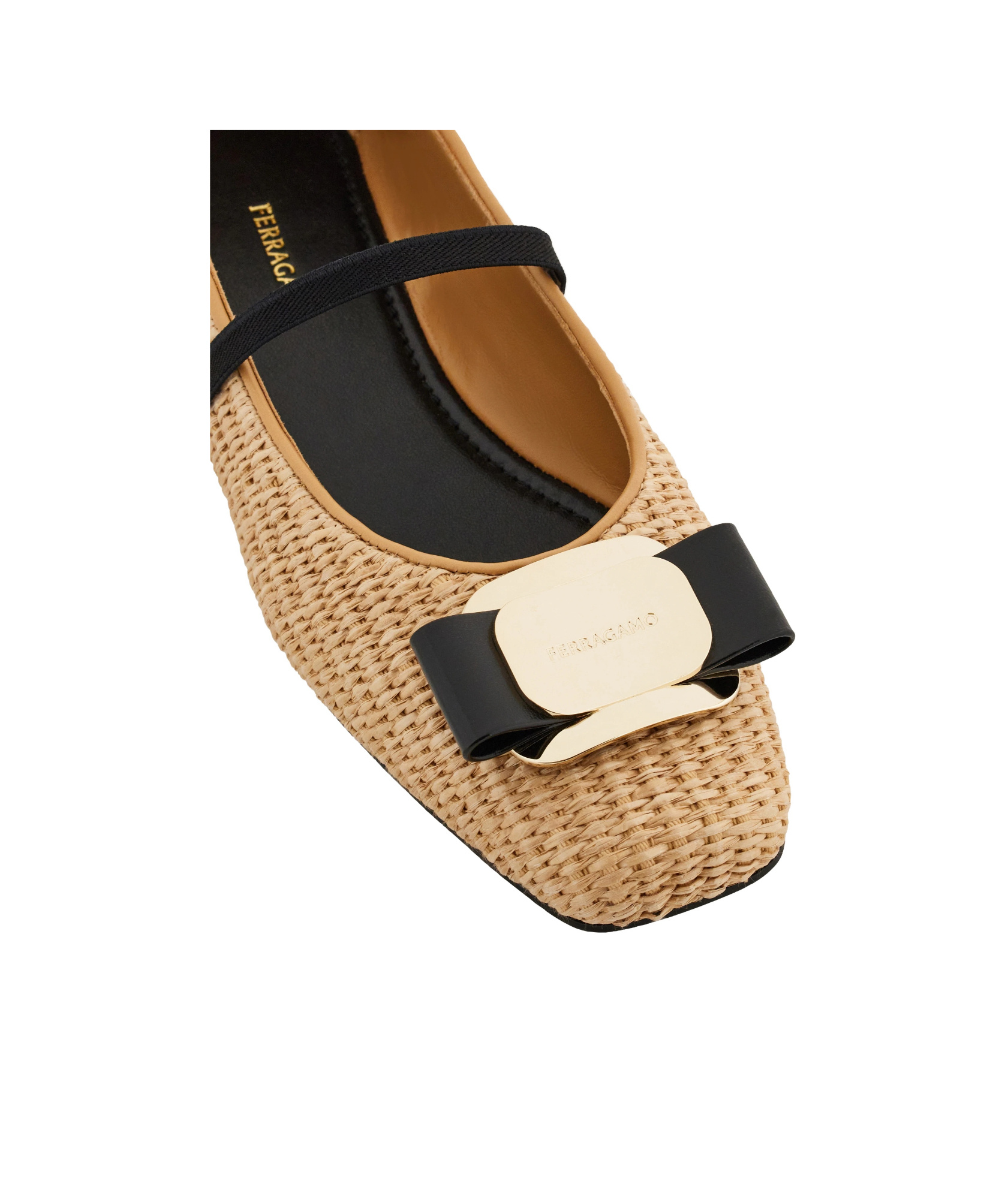 Ferragamo Bow-detailing Ballet Flats