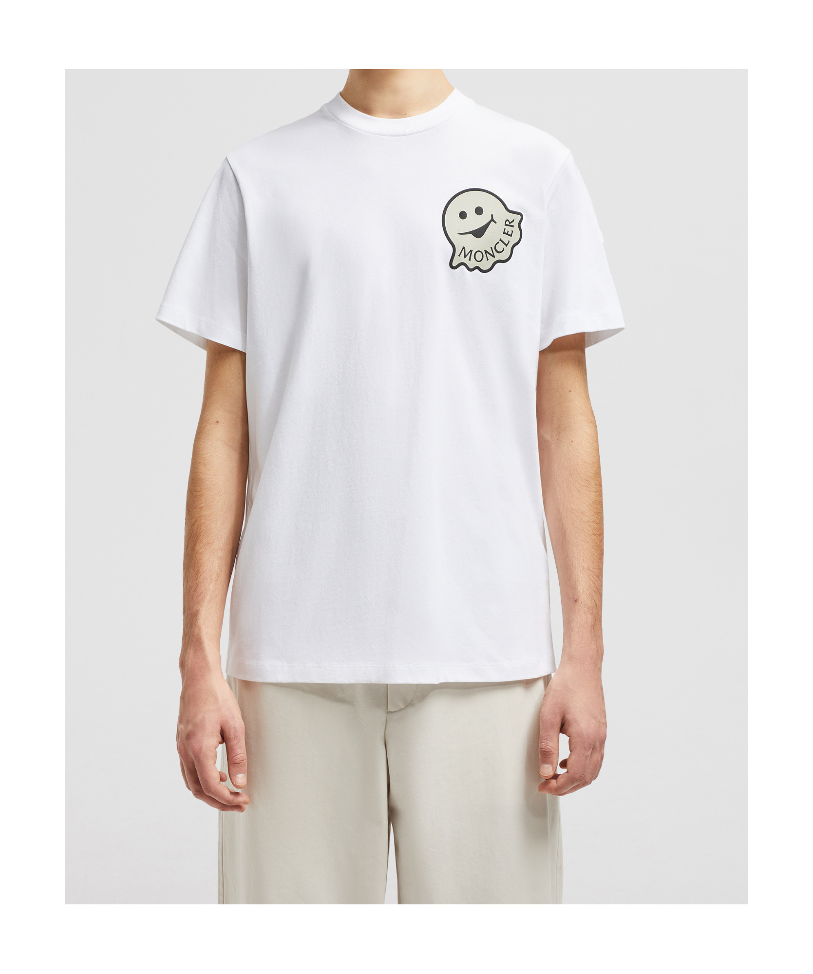 Moncler Short-sleeved T-shirt In White