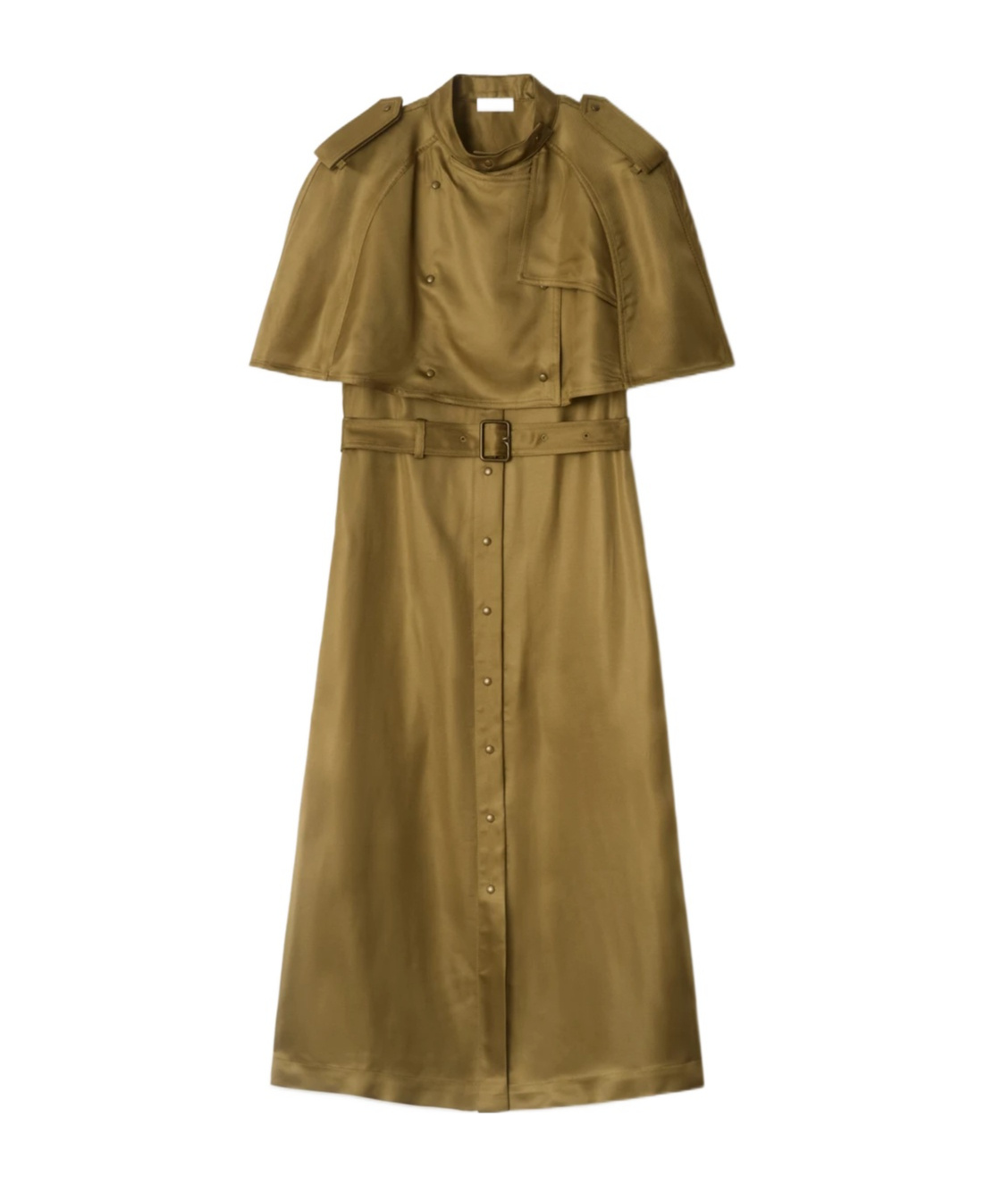Burberry Midikleid Im Trenchcoat-stil In Walrus