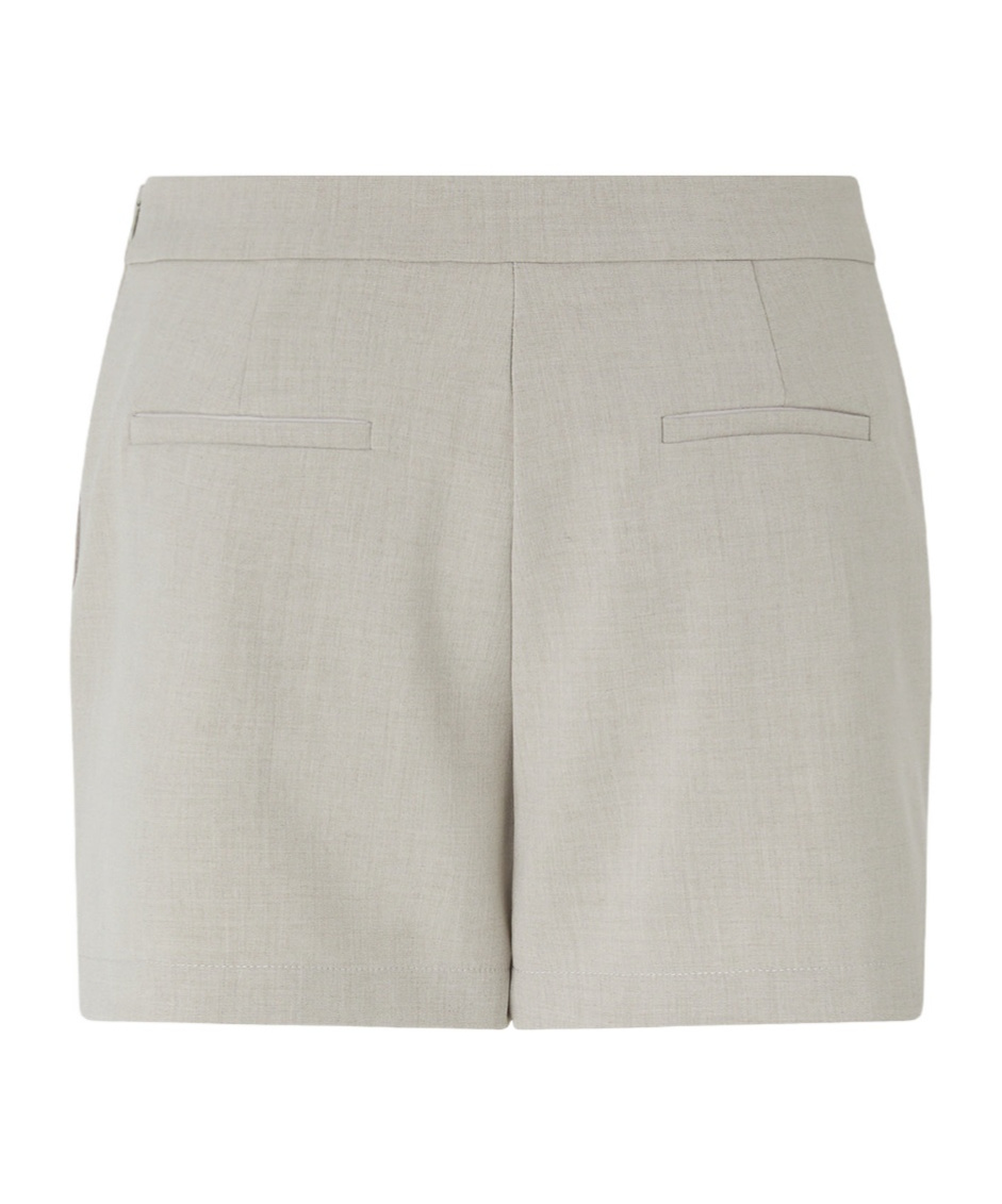 Pinko Welt Pocket Tailored Shorts In Gray