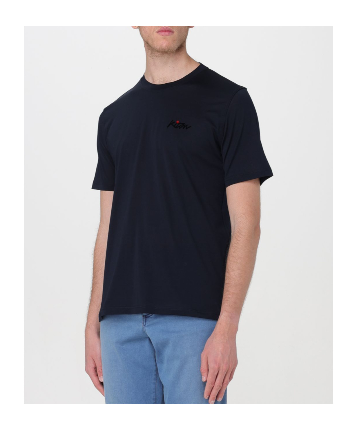 KITON ITEM O-NECK SHORT-SLEEVED T-SHIRT 