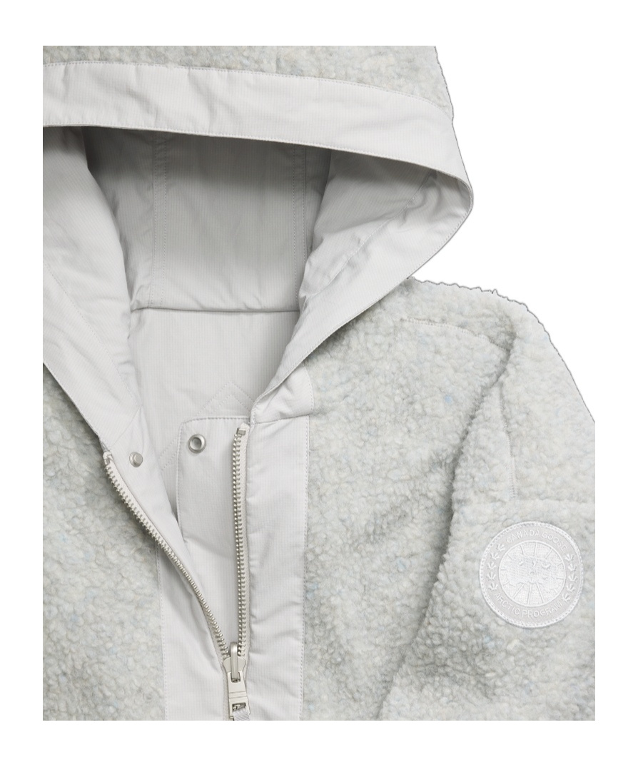 Canada Goose Women's Alberni Reversible Fleece Bomber In Gray