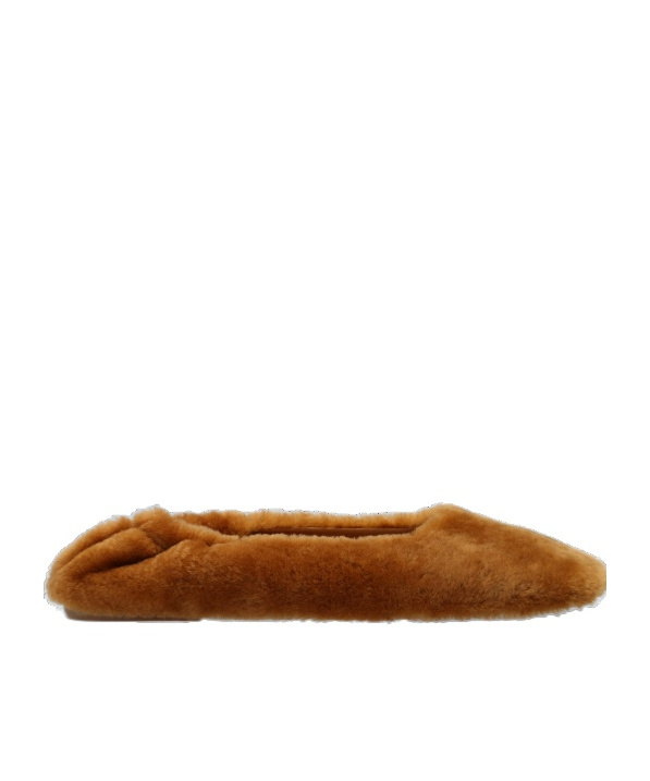 DRIES VAN NOTEN ROUND HEAD BALLET SHOES 