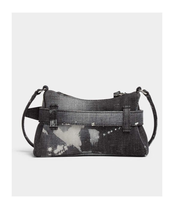 Dsquared2 Mini Zipper Shoulder Bag In Black