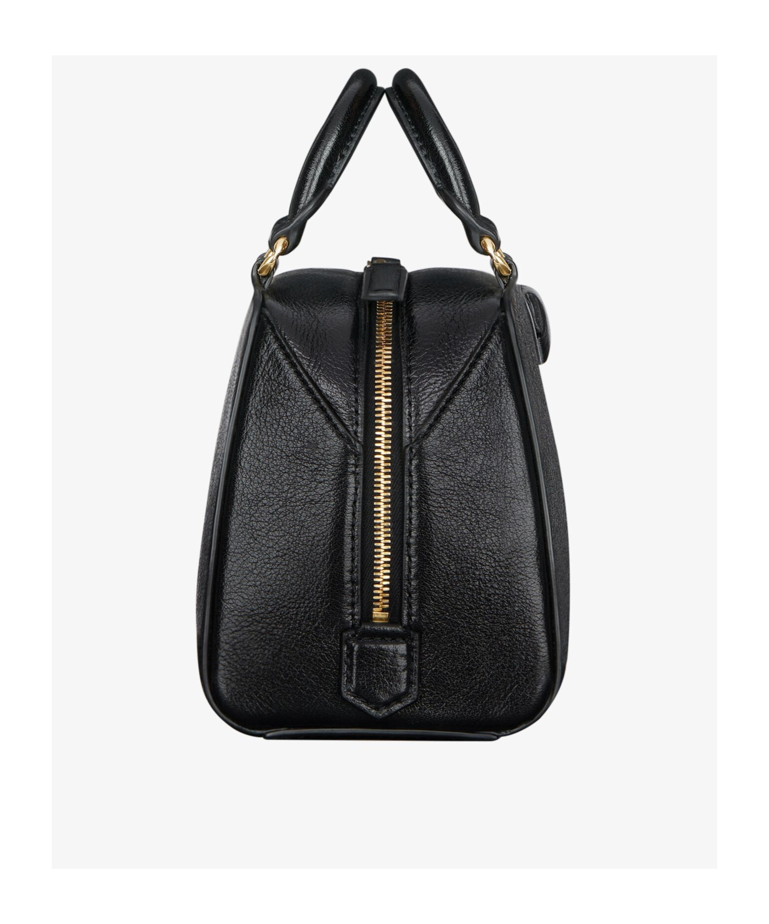 Shop Givenchy Micro Antigona Cube Bag In Leather In Black