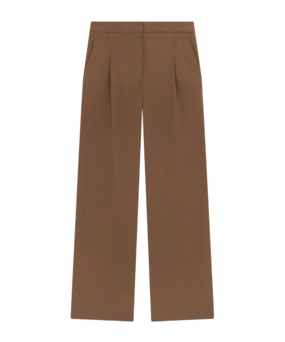 LOULOU STUDIO OSILO WOOL BLEND TROUSERS