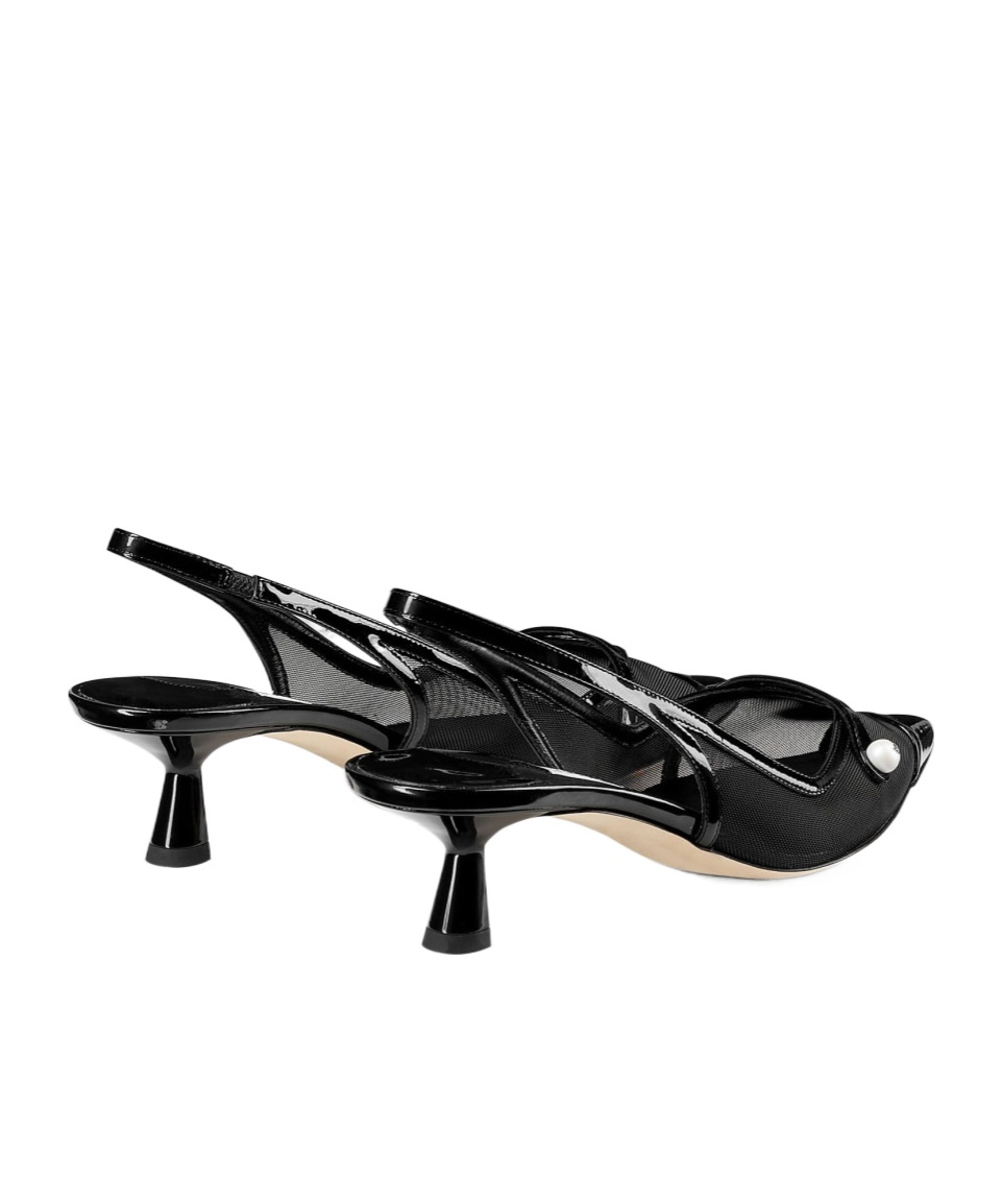 Jimmy Choo Amita Pointed Toe Pumps In Black