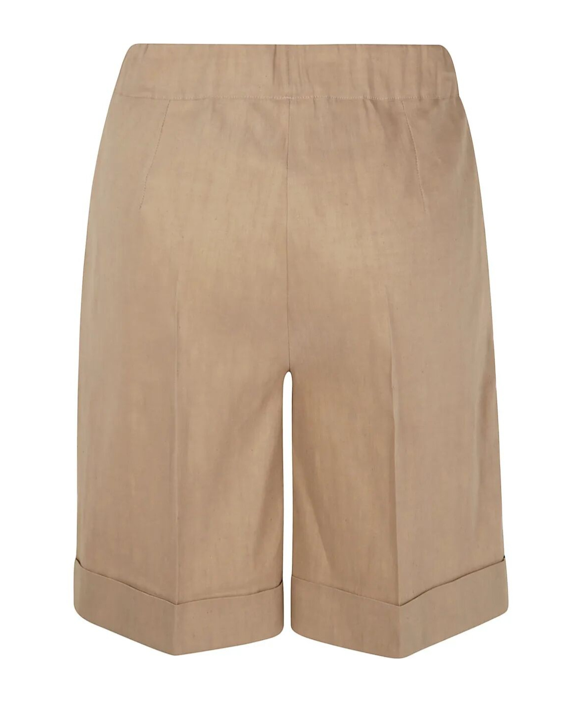 D Exterior D.exterior Linen Stretch Delave Shorts