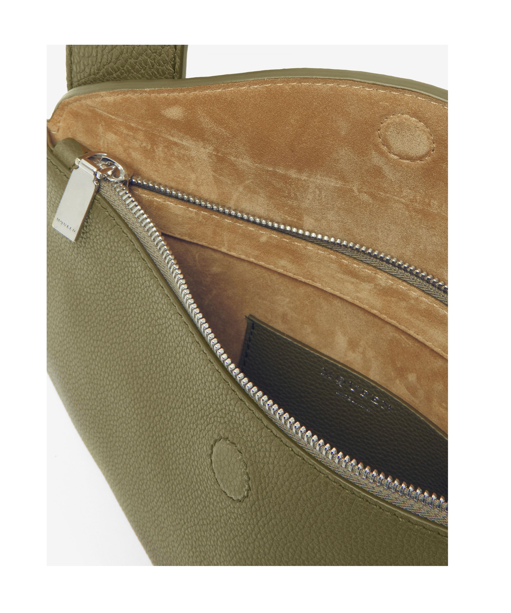 Alexander Mcqueen Mcqueen T-bar Sling Bag In Green