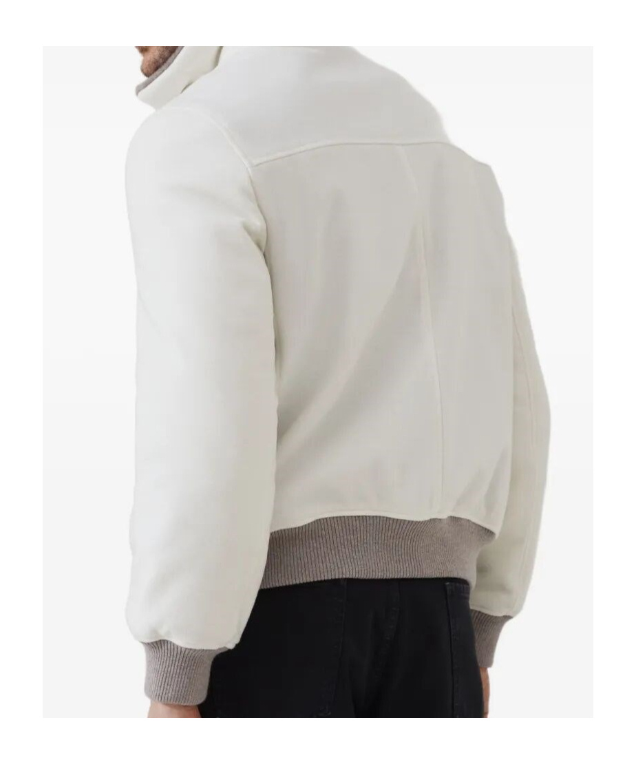 Brunello Cucinelli Cashmere Aviator Jacket