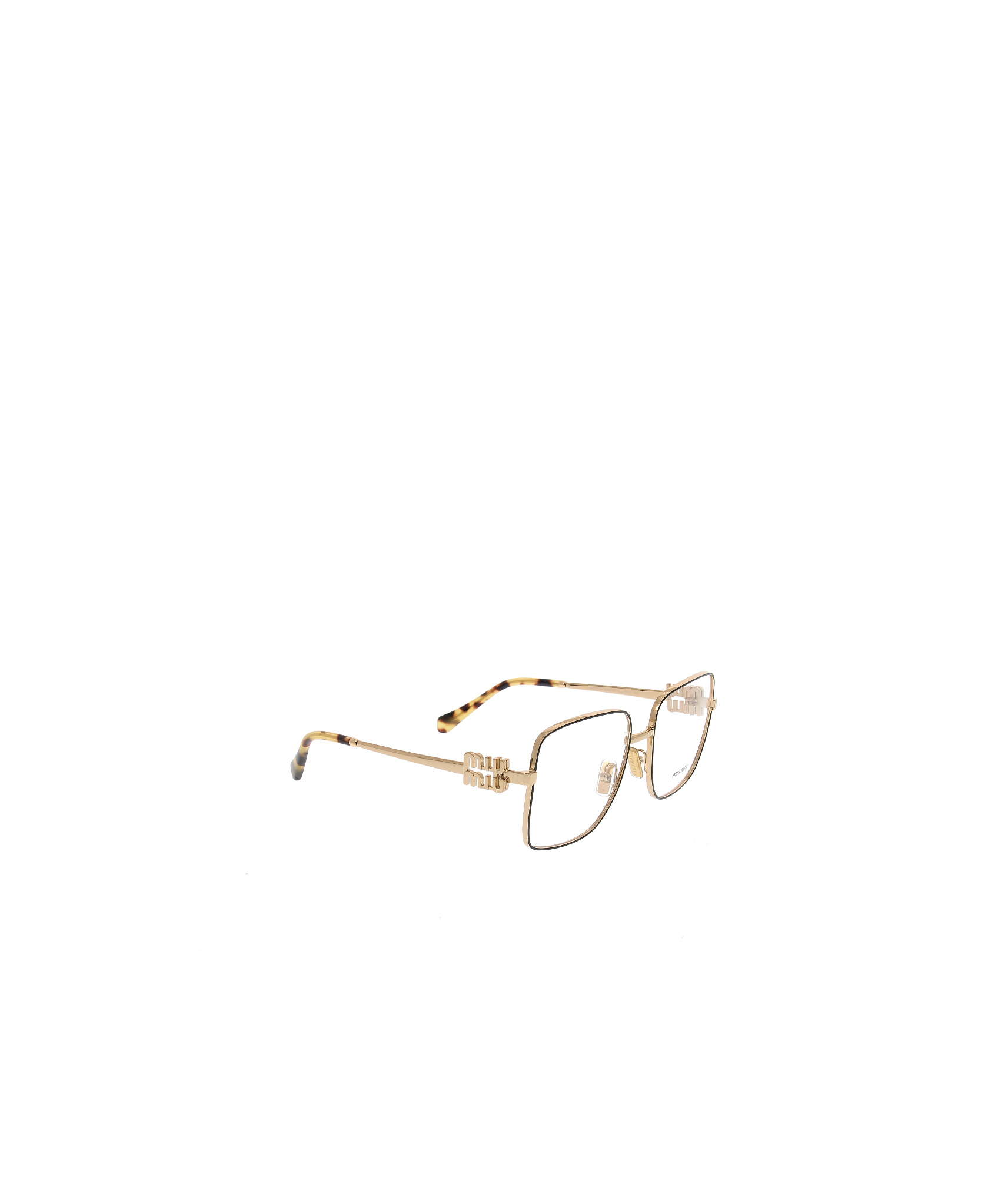 Miu Miu Logo Flat Mirror In Multi